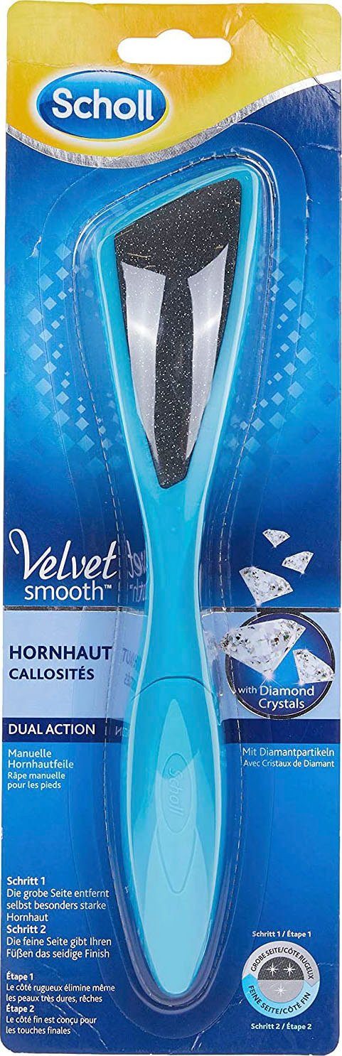 Scholl Voetvijl Velvet Smooth Met diamanten deeltjes