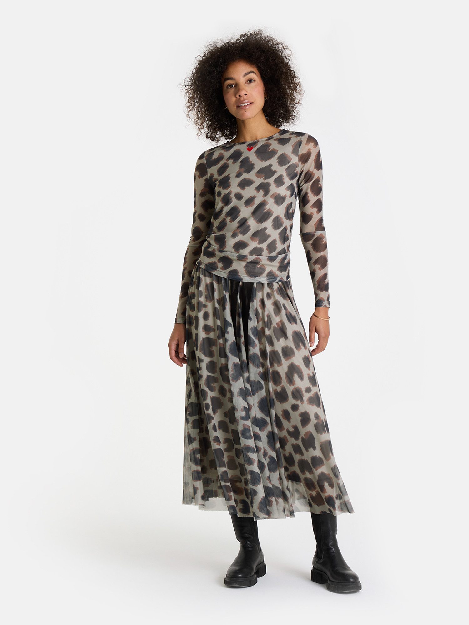 Lieblingsstück Shirt met lange mouwen EasterL in mesh-design