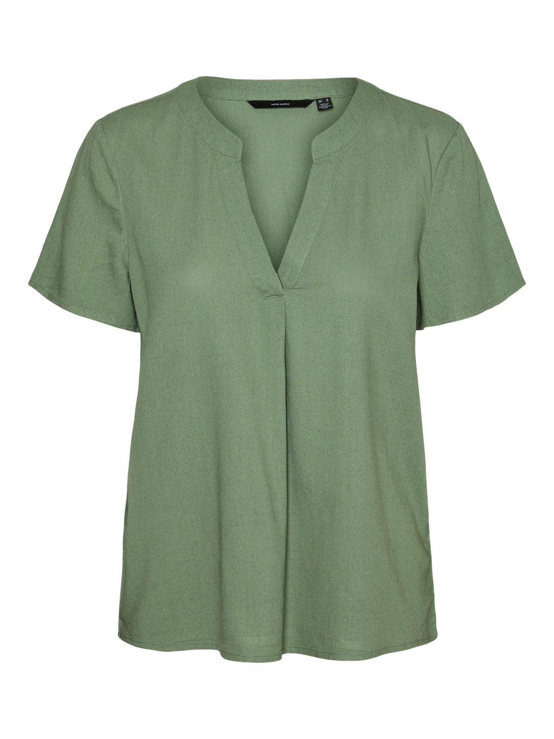 Vero Moda Shirt VMMYMILO SS V-NECK TOP WVN GA