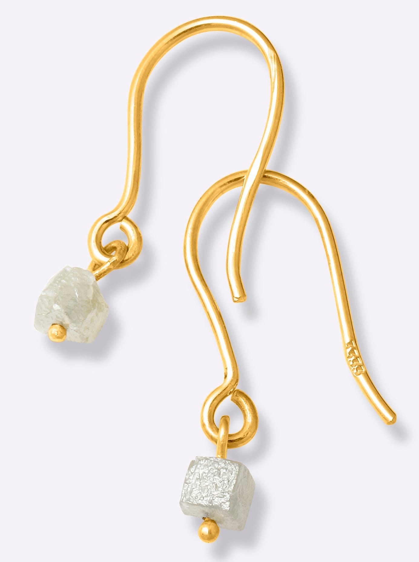 Lady Paar oorhaken dames oorbellen goud(kleur)