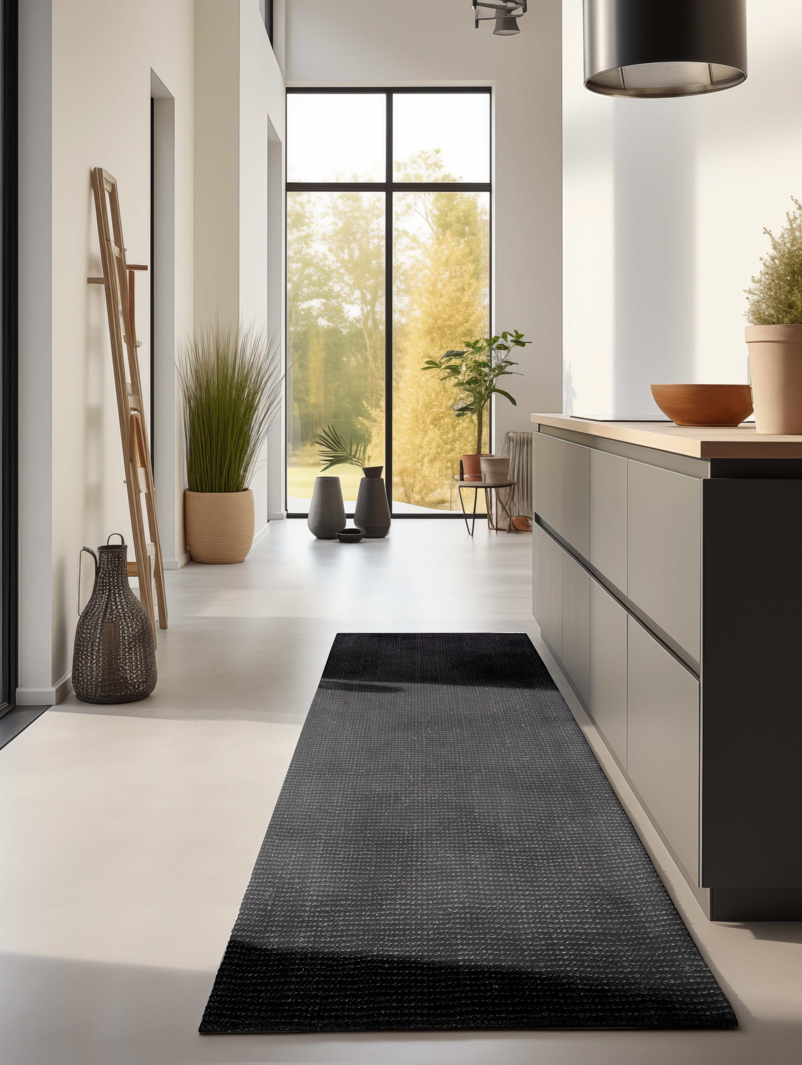 HANSE Home Vloerkleed Jaipur jute tapijt, als loper en rond 100% natuurlijke vezel, woonkamer, eetkamer, slaapkamer, grs