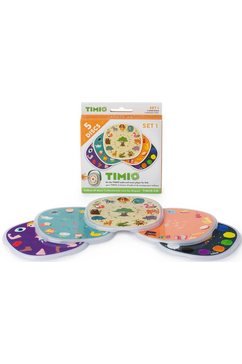 timio leerspeelgoed timio disc-set 1 magnetische audio-discs voor de timio player multicolor