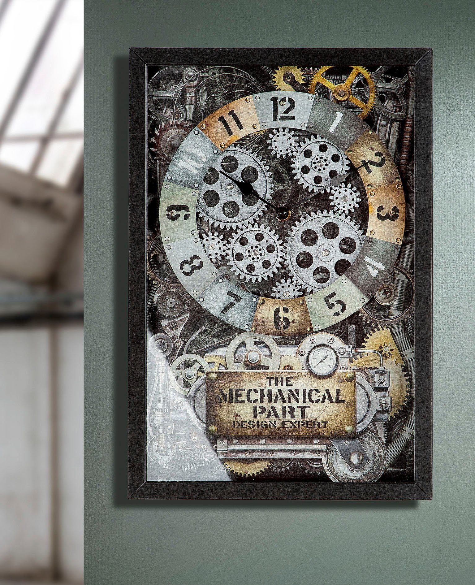 Casablanca by Gilde Wandklok Steampunk (1-delig)