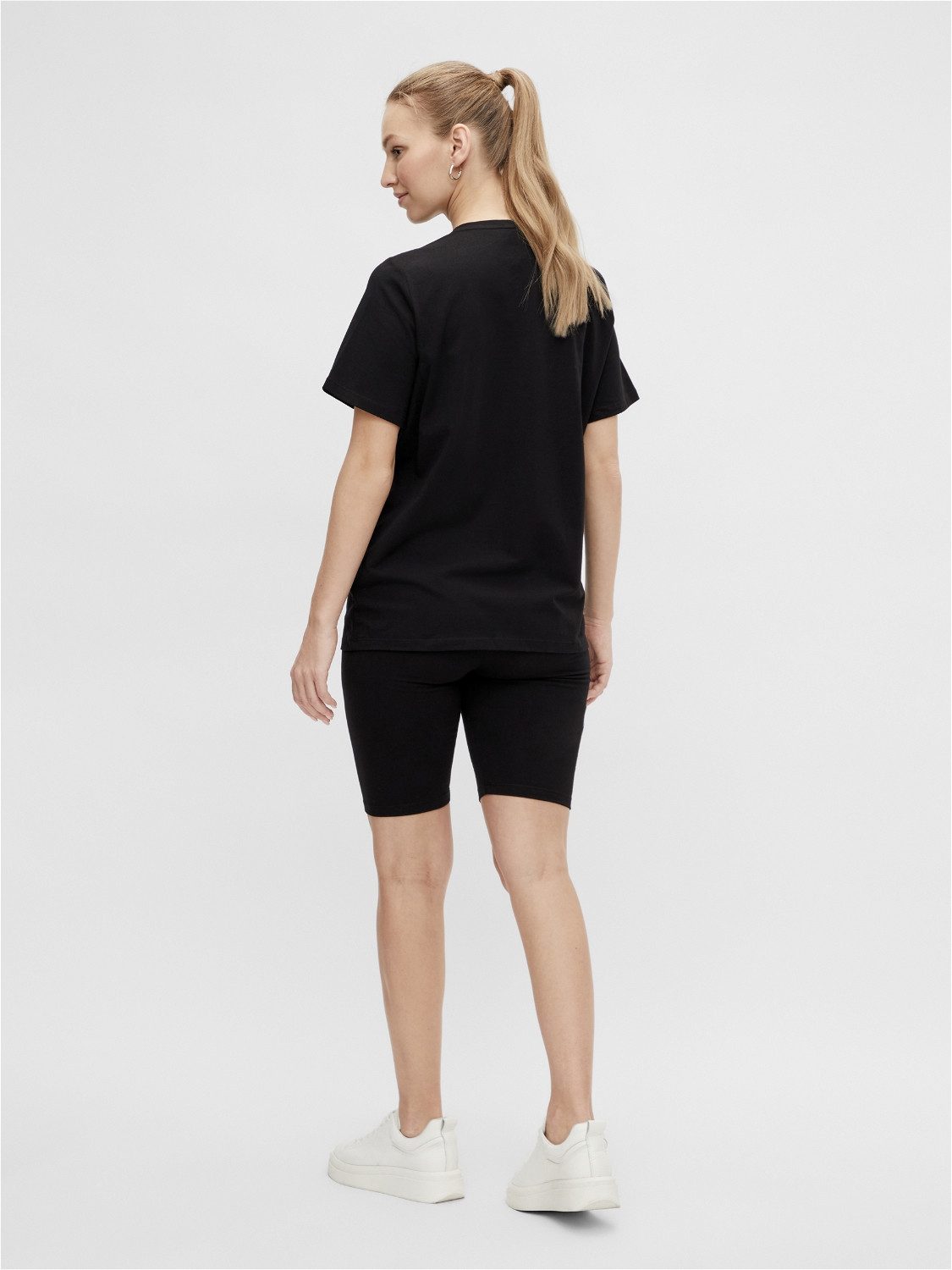 Mamalicious Shortama MLSALLY SOLID T-SHIRT & SHORTS SET NOOS (set, 2-delig)