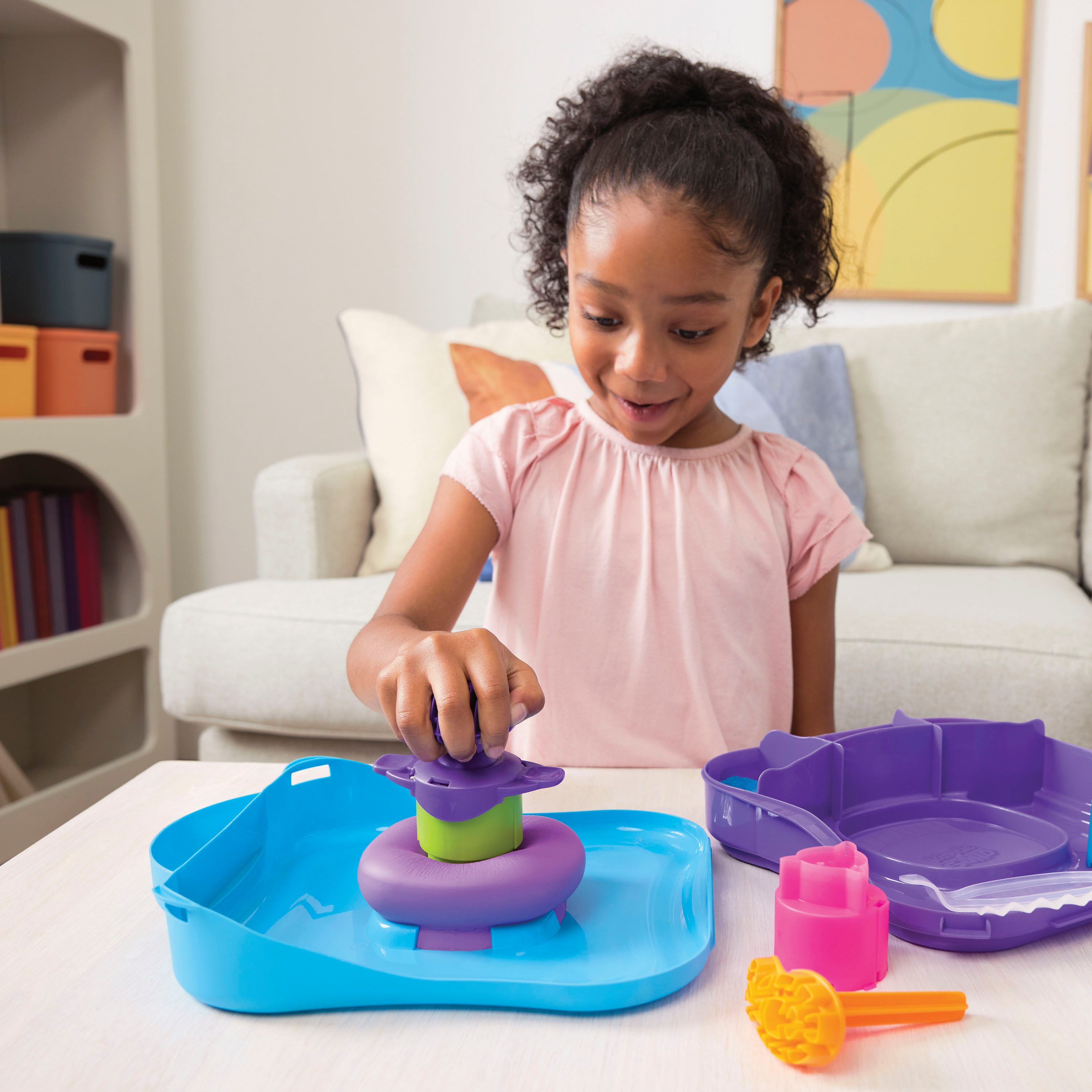 Spin Master Knutselset Kinetic Sand - Squishmotion Set 453 g