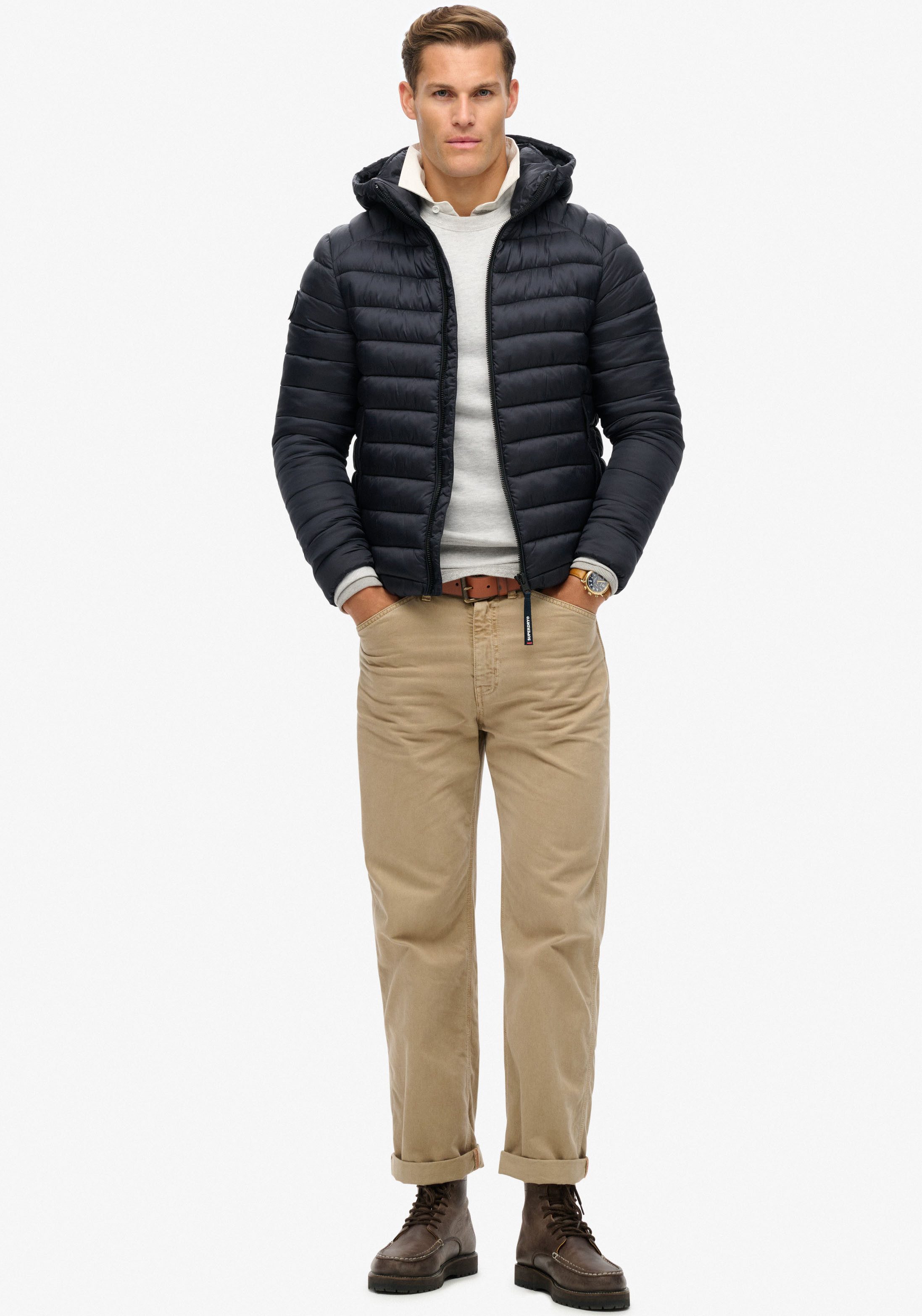 Superdry Gewatteerde jas HOODED FUJI SPORT PADDED JKT