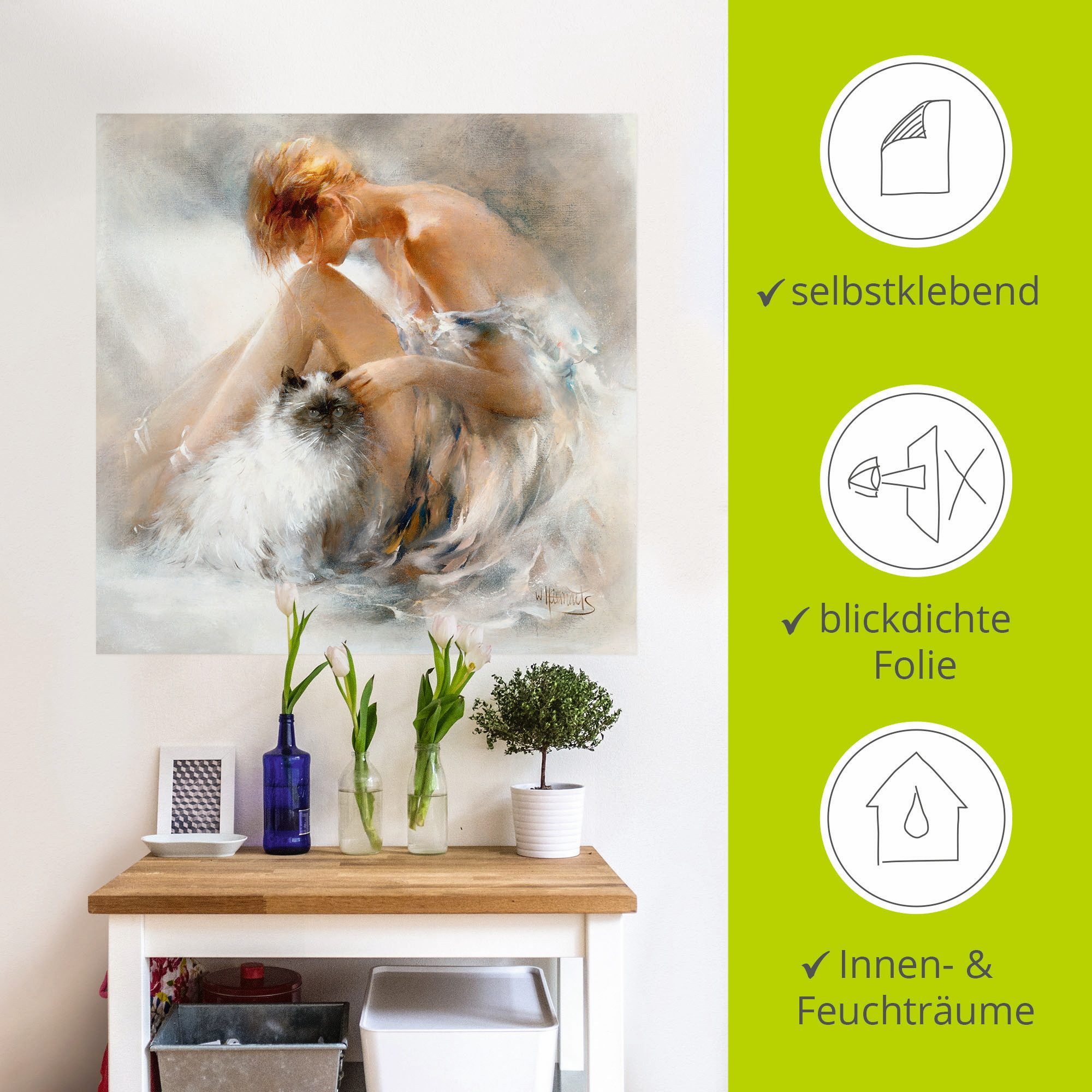 Artland Artprint Verlangen als artprint op linnen, poster, muursticker in verschillende maten