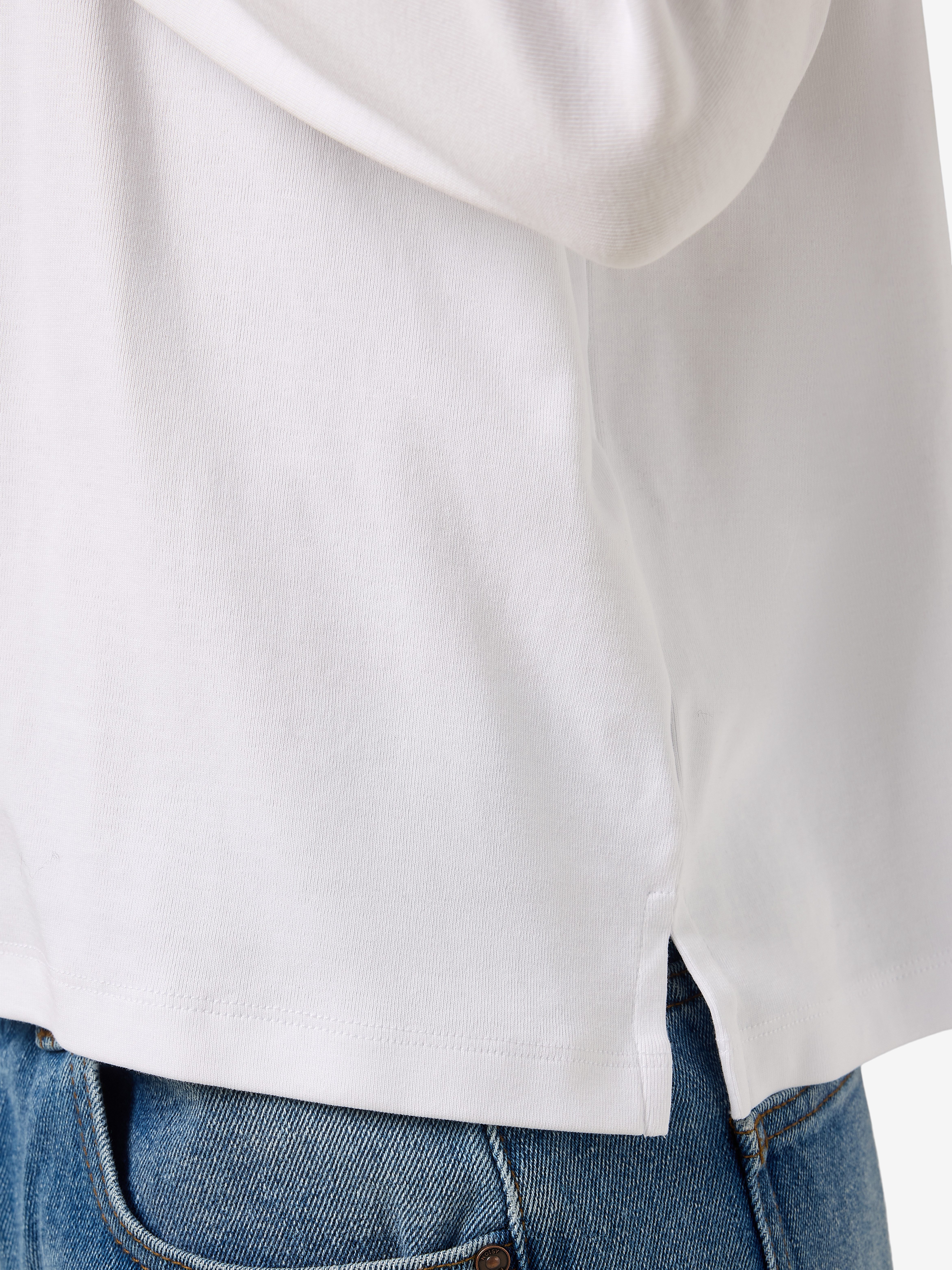 Noisy may Shirt met lange mouwen NMMOCCA L/S REGULAR FIT TOP JRS FWD NOOS