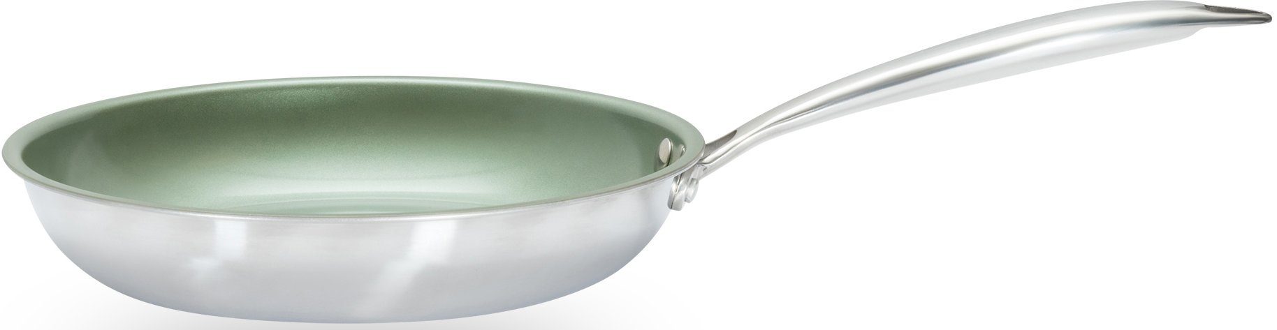 JUST VEGAN Koekenpan CeraVegan plantaardige keramische coating, inductie (1-delig)