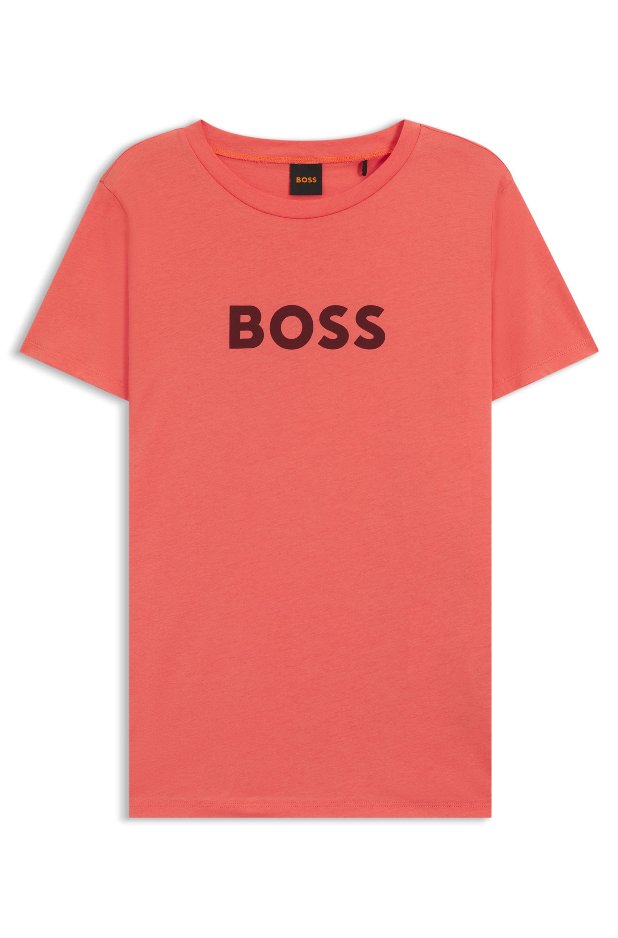 Boss Orange T-shirt Elogo Premium Damesmode