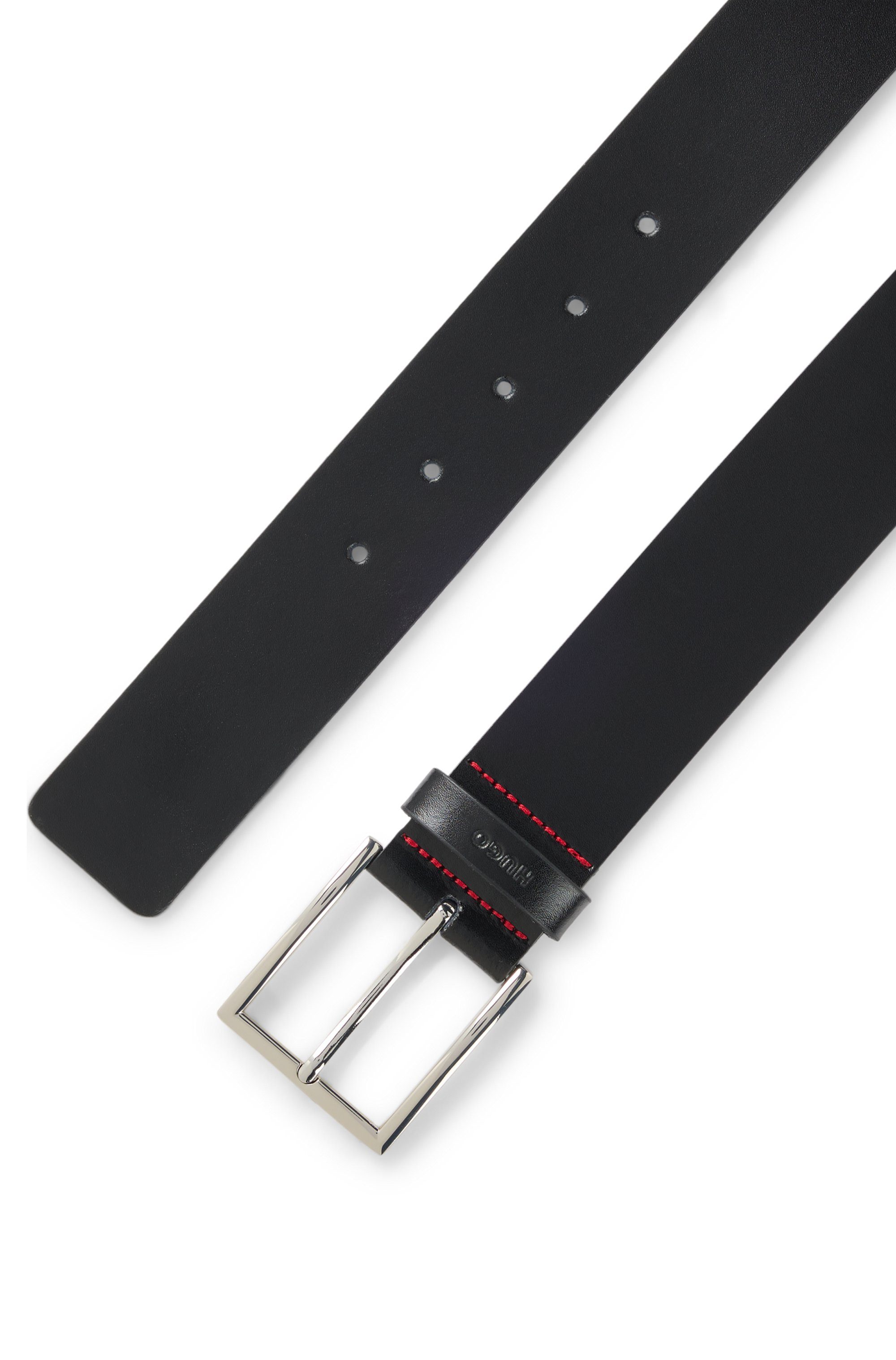 HUGO Leren riem Giaspo Sz40