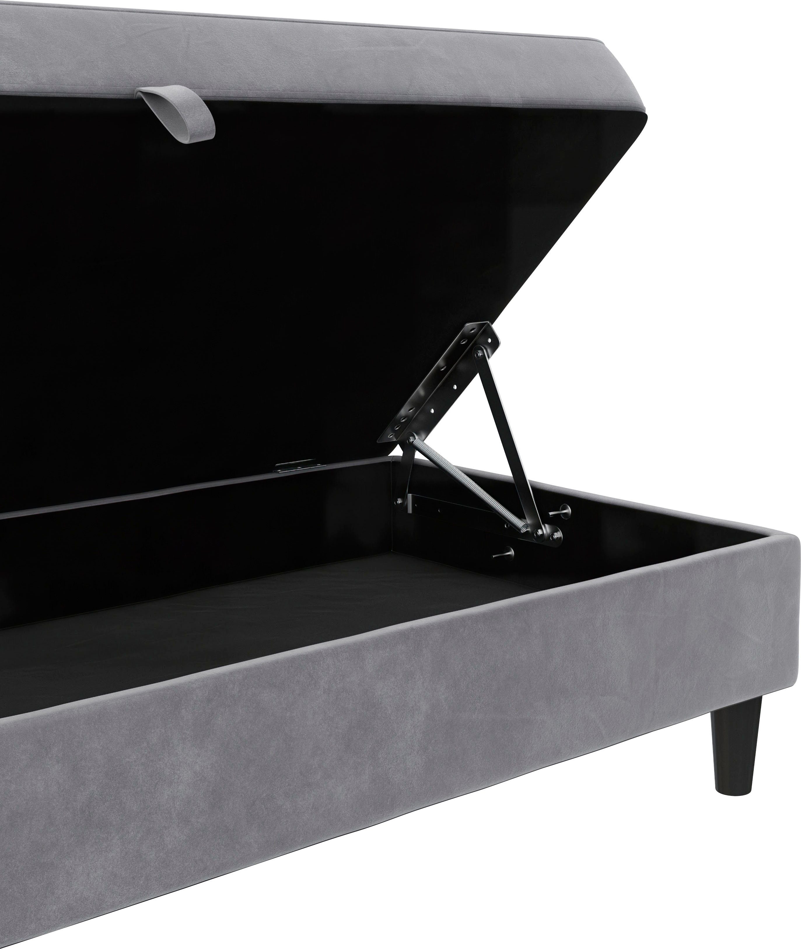 Dorel Home Hocker met bergruimte Hartford Hocker met bergruimte, vrij plaatsbaar, zithoogte 43 cm