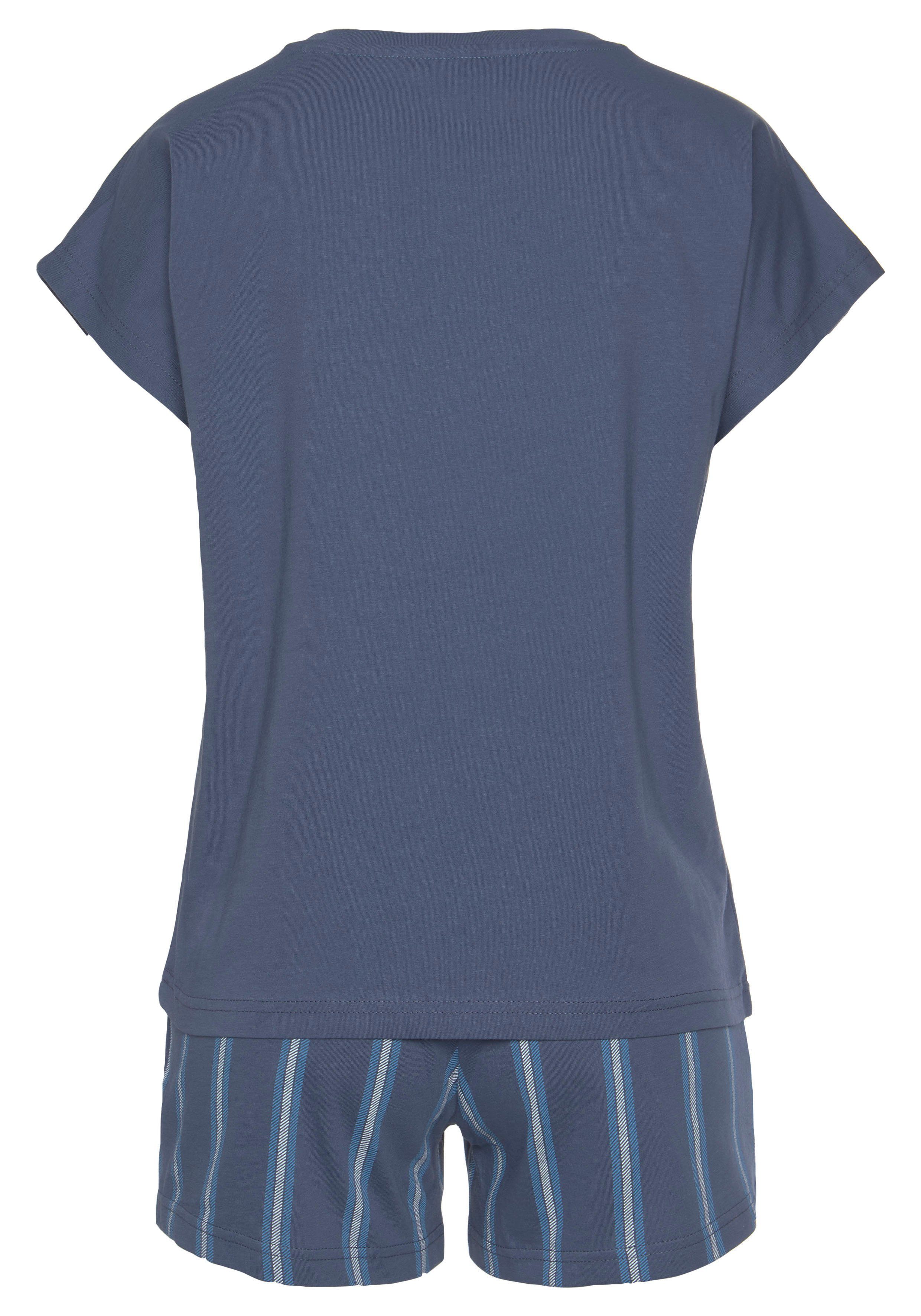 Vivance Dreams Shortama met frontprint (2-delig, 1 stuk)
