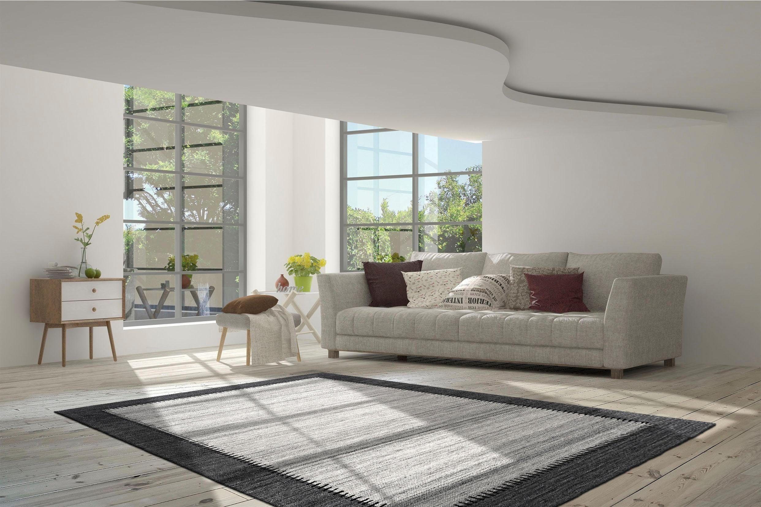 calo-deluxe Vloerkleed Roxy 450 Platweefsel, woonkamer