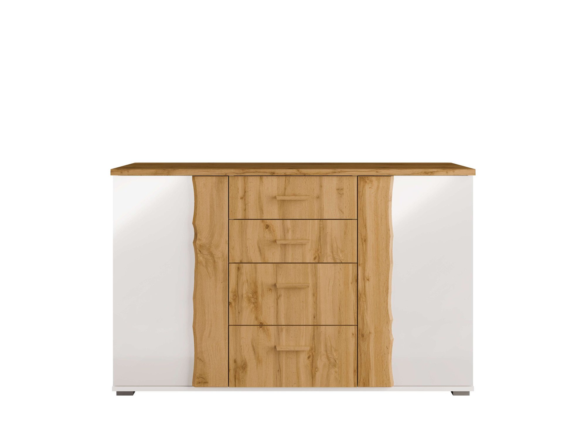 INOSIGN Kast Commode Fabella met 4 lades, 2 legplanken, BxHxD 130x82x45 cm