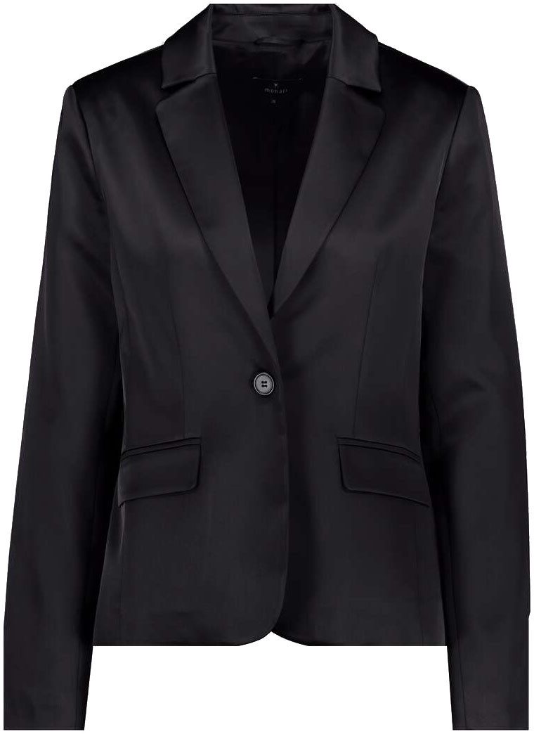 Monari Korte blazer met opgestikte klepzakken