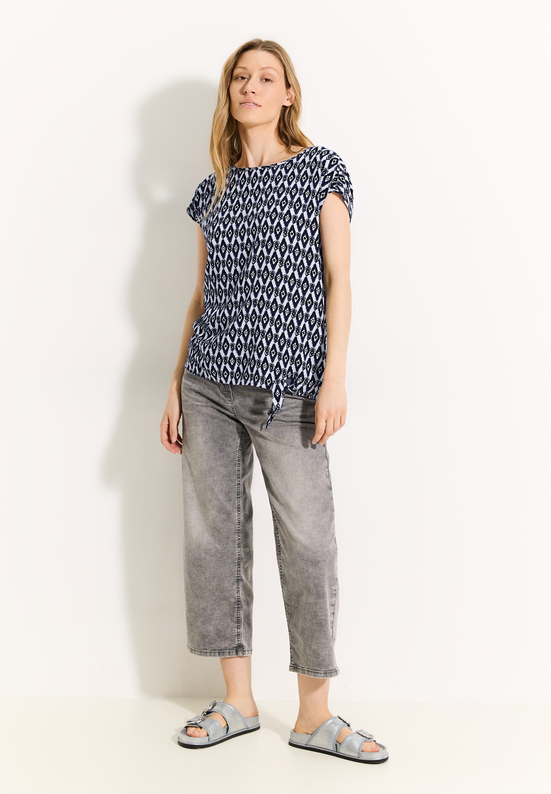 Cecil Blouse met korte mouwen met print all-over