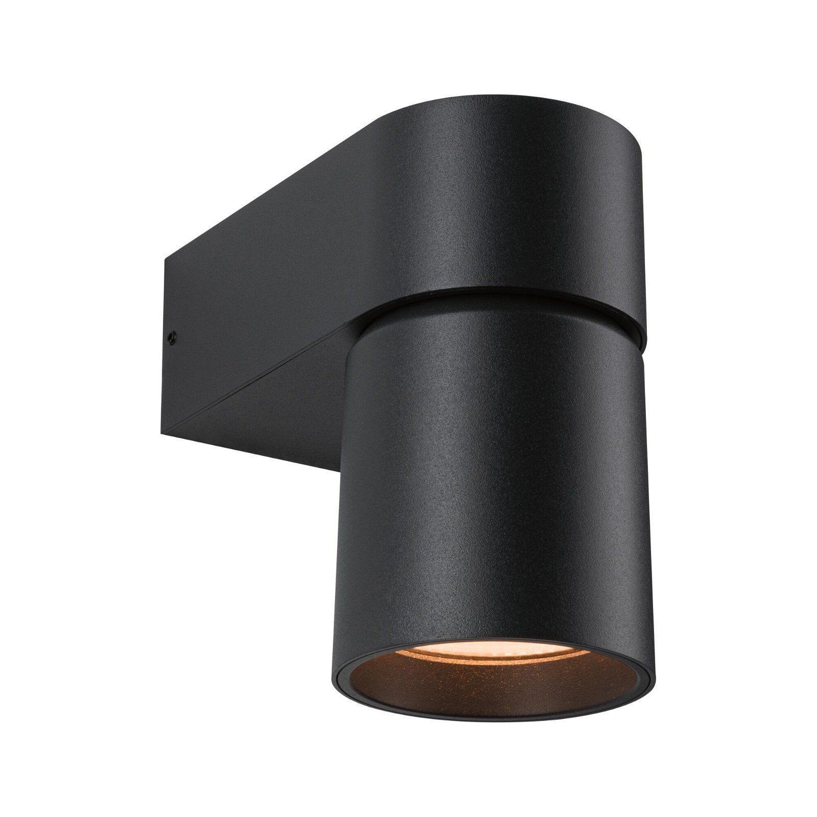 Paulmann Led-wandlamp voor buiten Kimu IP44 80mm 2200K 7,8W 500lm 230V 70° Antraciet Aluminium (1 stuk)