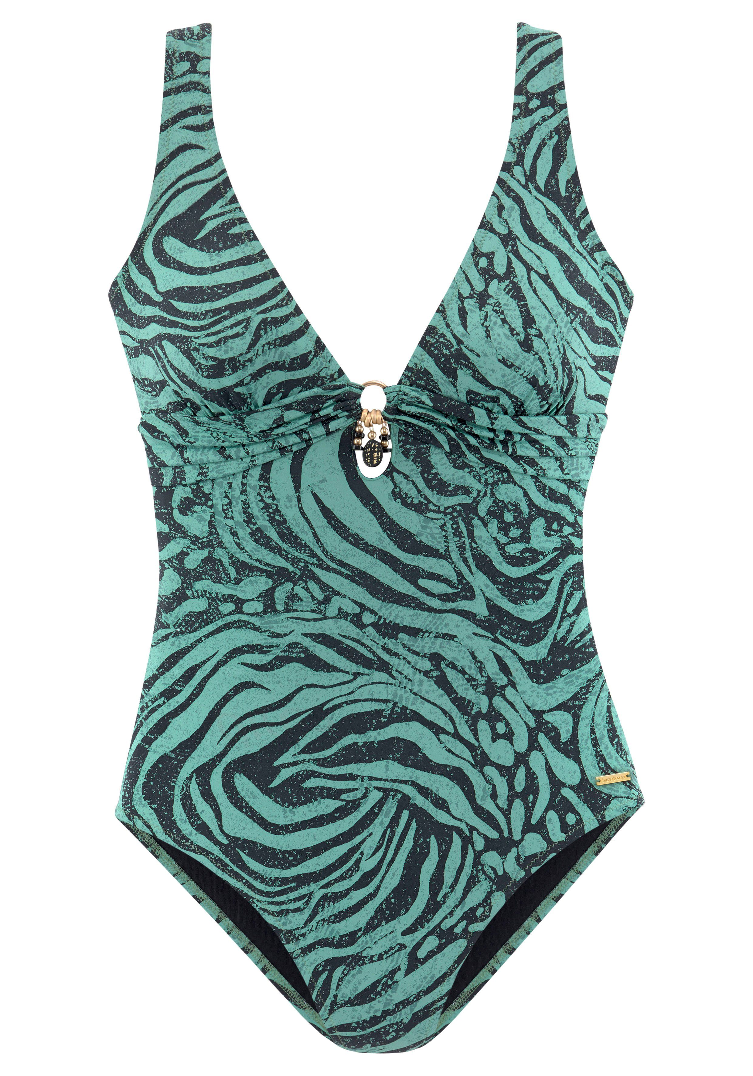 Bruno Banani Badpak in trendy animal-print