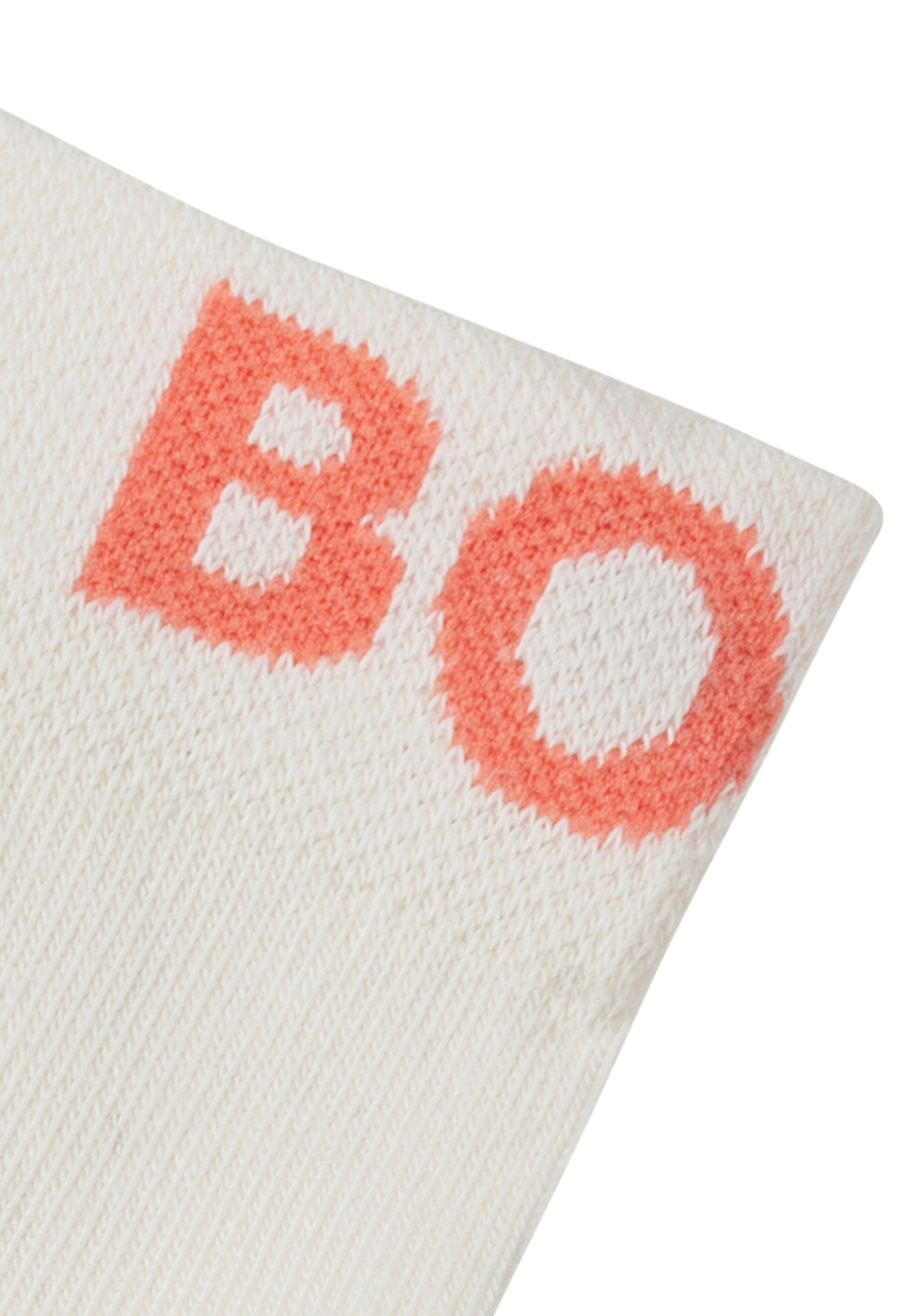BOSS Vrijetijdssokken 2P SH Logo CC W met gebreid boss logo-tekst (set, 2 paar, 2 stuks)