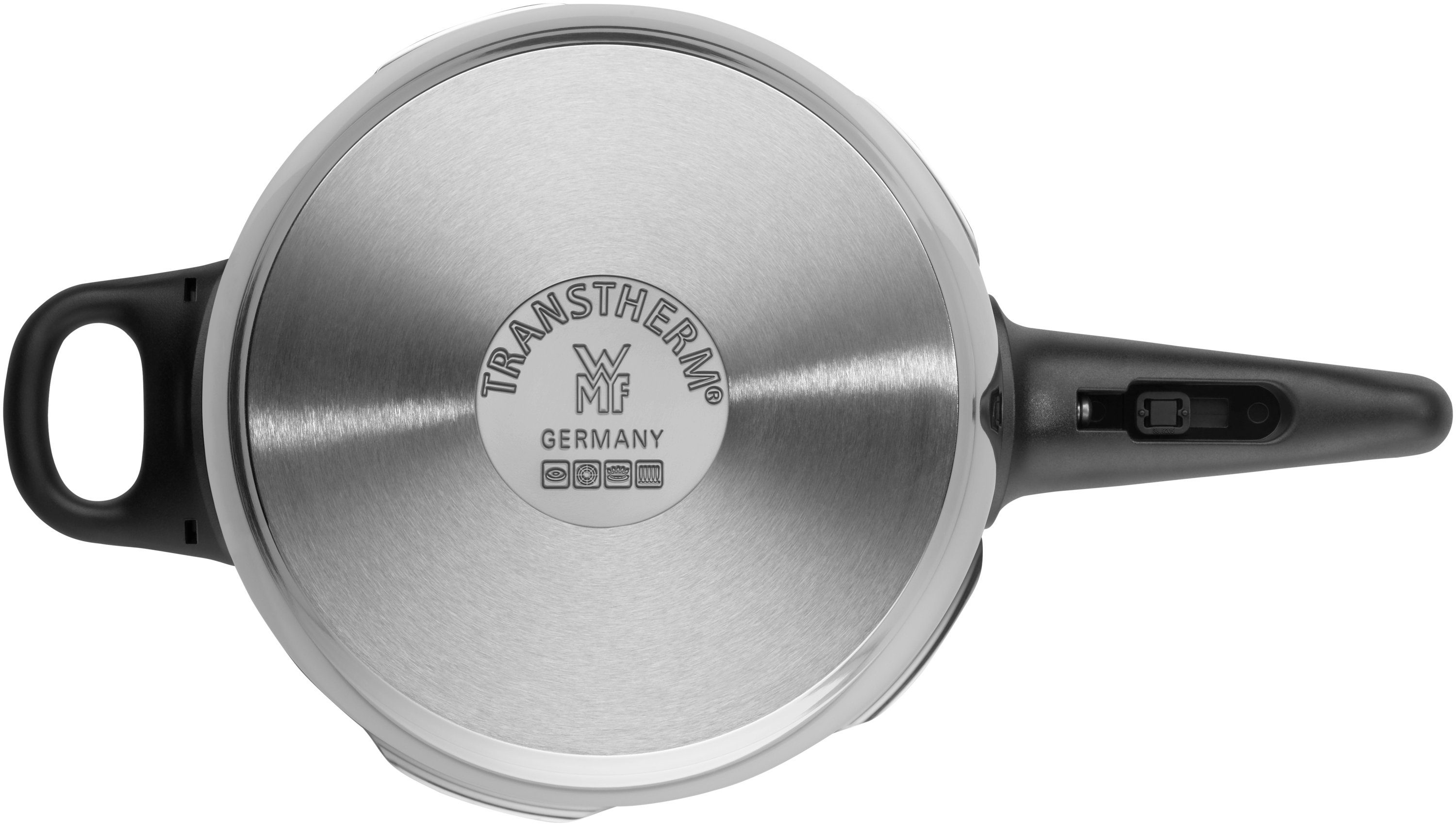WMF Snelkookpan Perfect One Pot inductie 3l afneembare dekselgreep, groot kooksignaal, 2 kookstanden (1-delig)