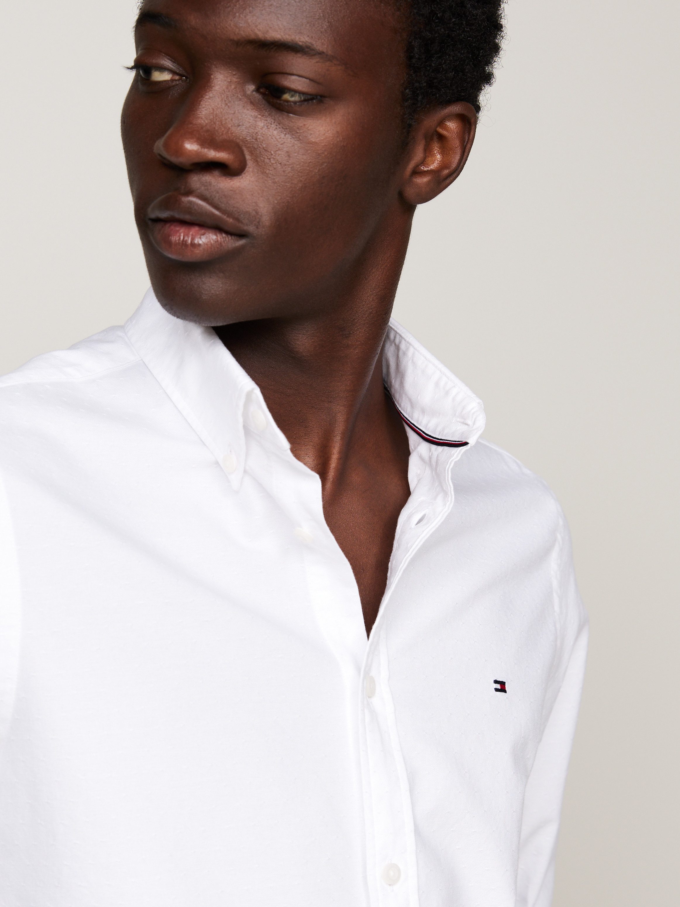 Tommy Hilfiger Overhemd met lange mouwen OXFORD DOBBY SF SHIRT