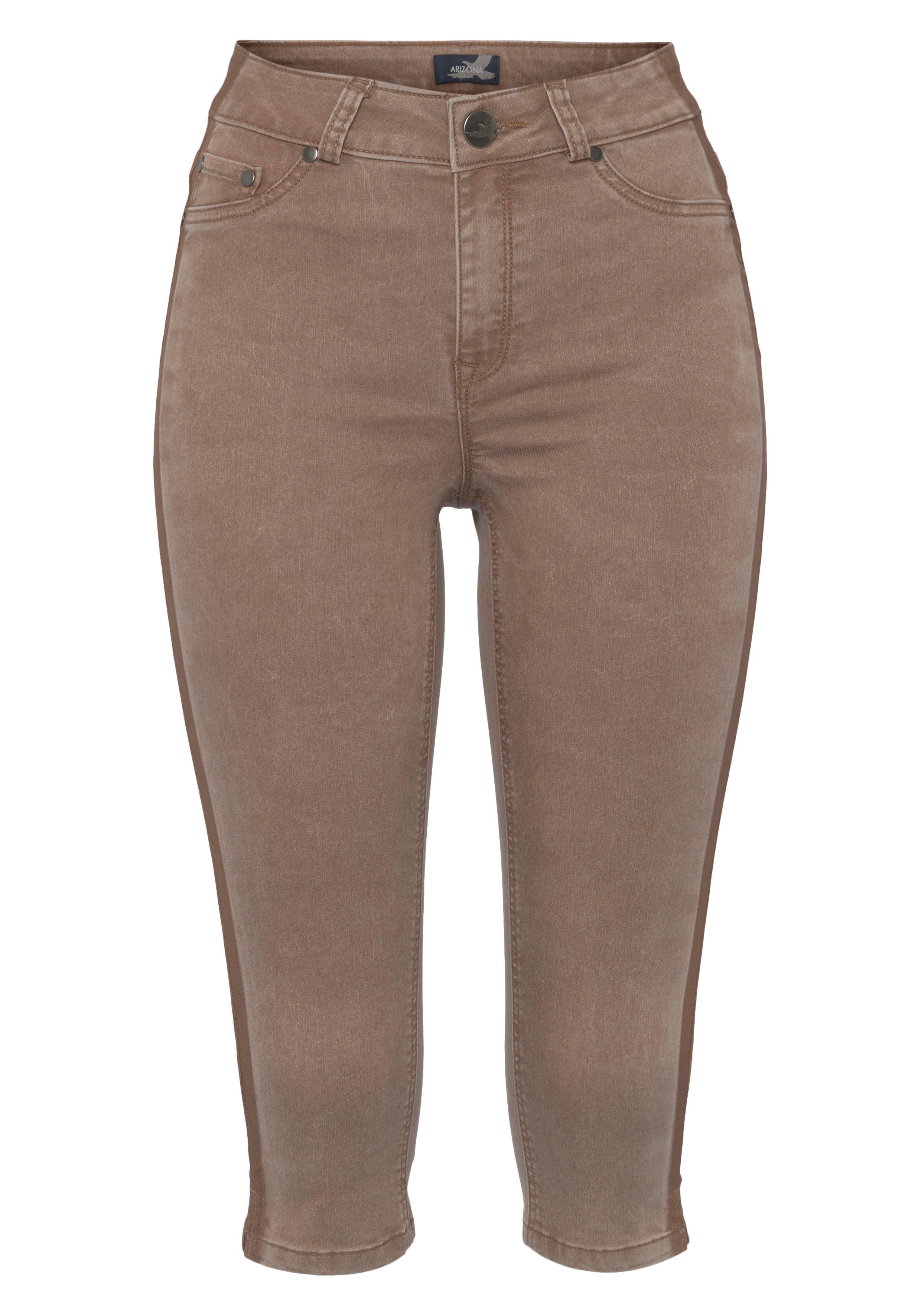 Arizona Capri jeans Ultra Stretch extra strakke pasvorm, knieomsluitende lengte, hoge taille