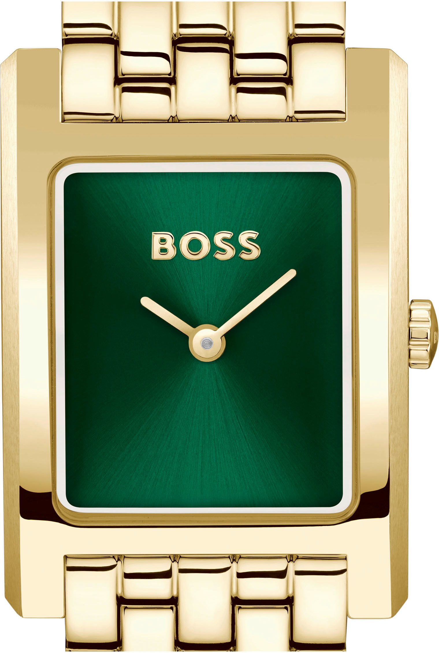 Boss Kwartshorloge Lucy Horloge, dameshorloge, stalen band, analoog
