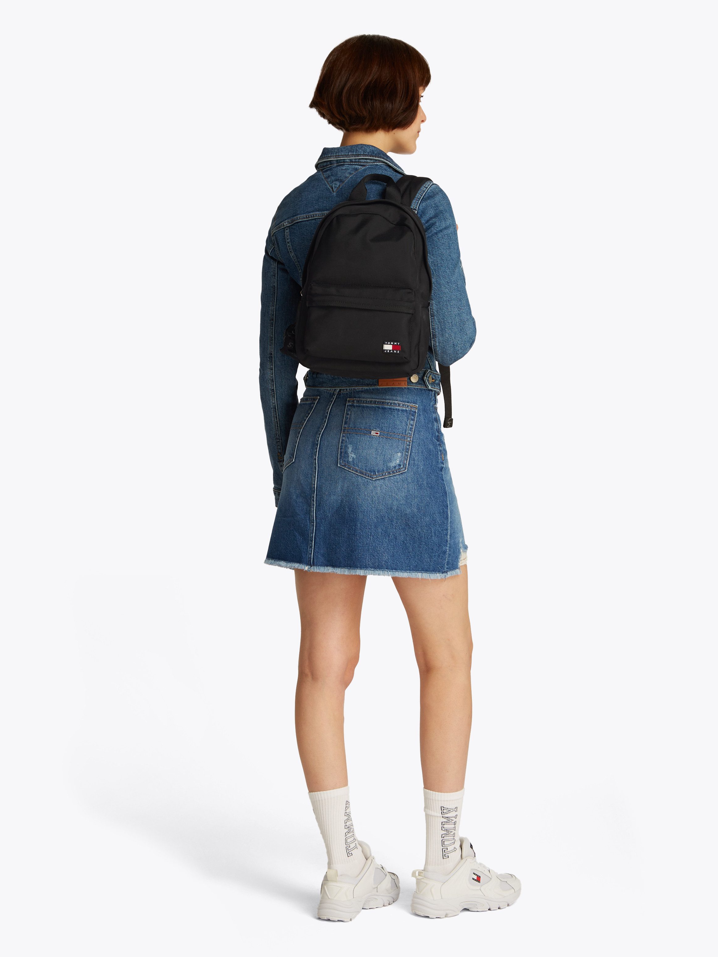 TOMMY JEANS Vrijetijdsrugzak TJW ESS DAILY BACKPACK , city rugzak, schoolrugzak met verstelbare schouderriemen