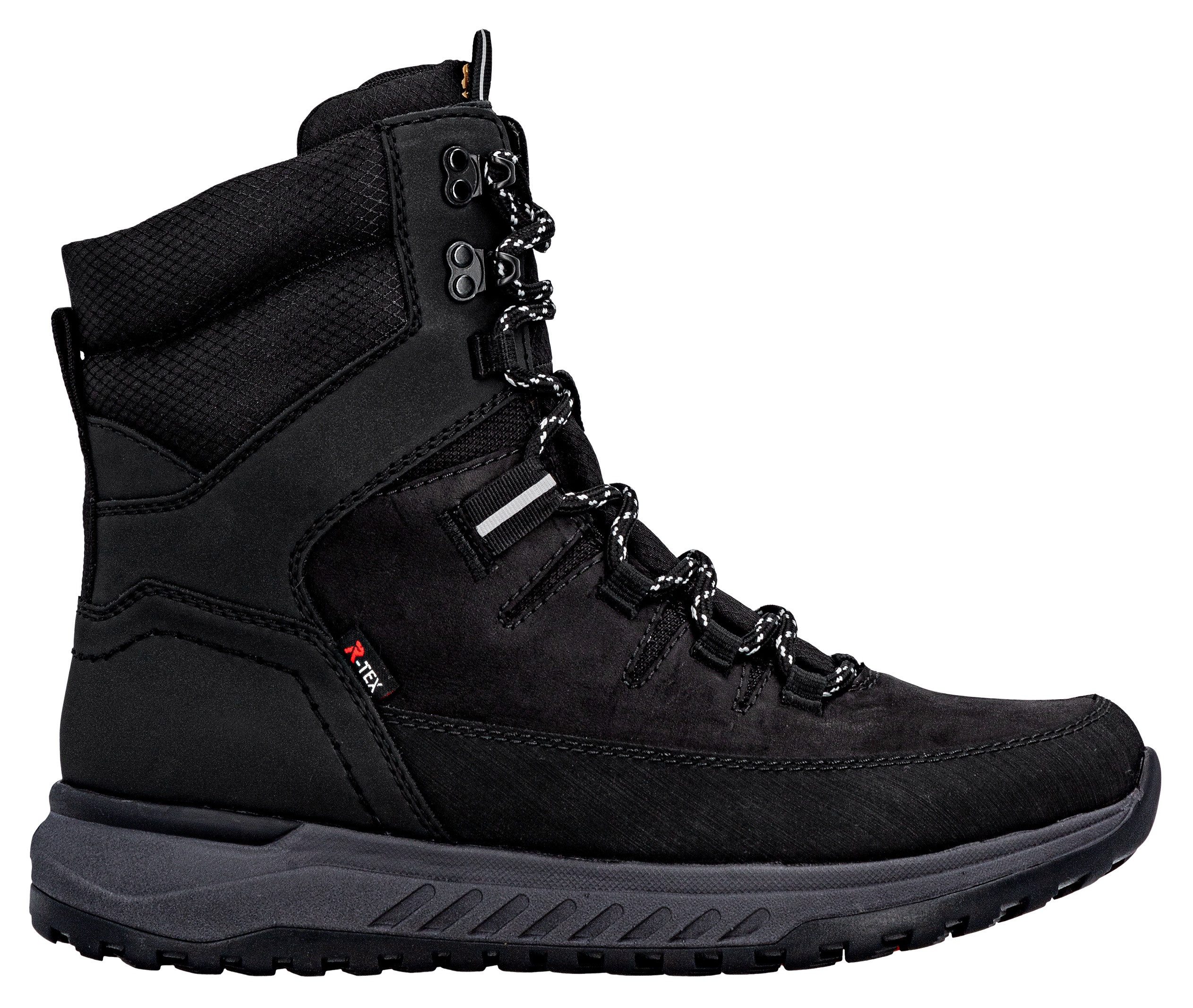 RIEKER Sport Winterlaarzen sneeuwlaarzen, outdoor enkellaars in comfortabele vorm, tex-membraan