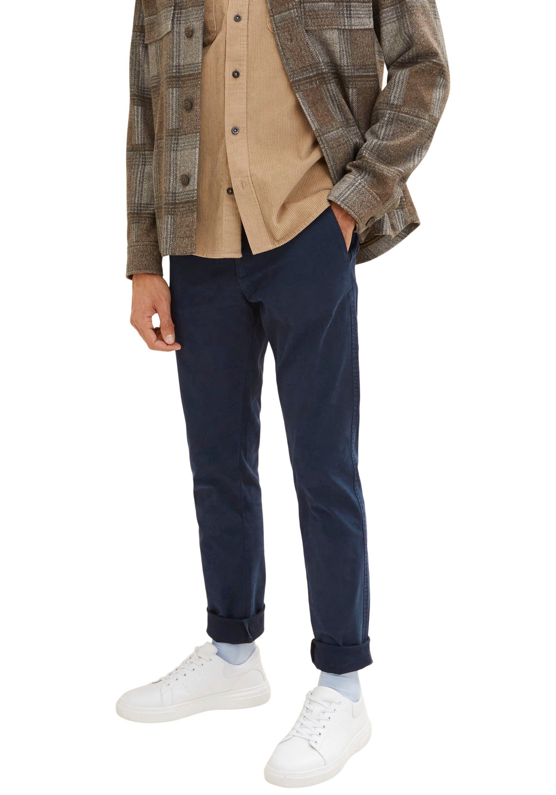 Tom Tailor Chino Tom Tailor chino-broek in casual, smalle pasvorm heren chino's maat 30 blauw
