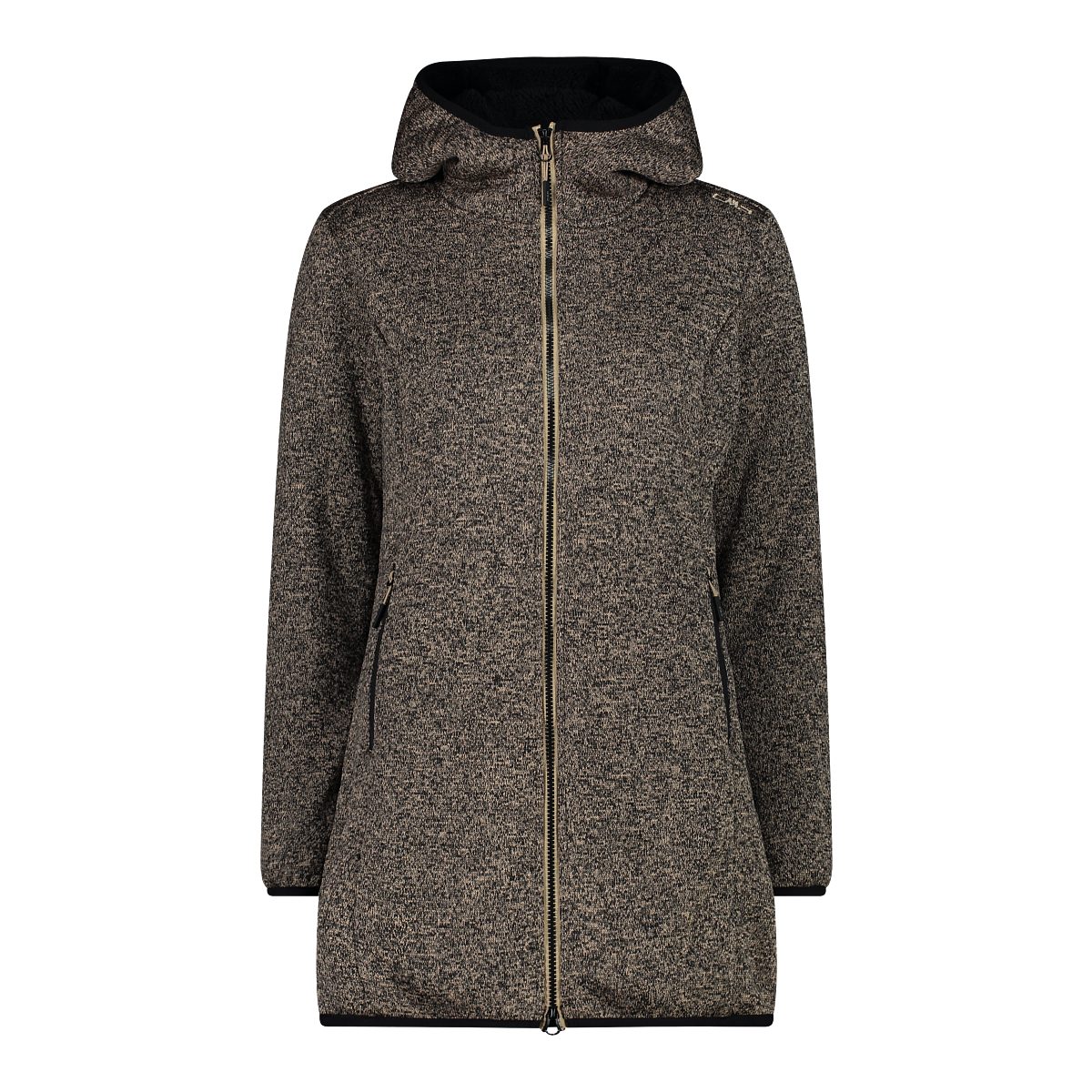 CMP Gebreide jas Parka Fix Hood