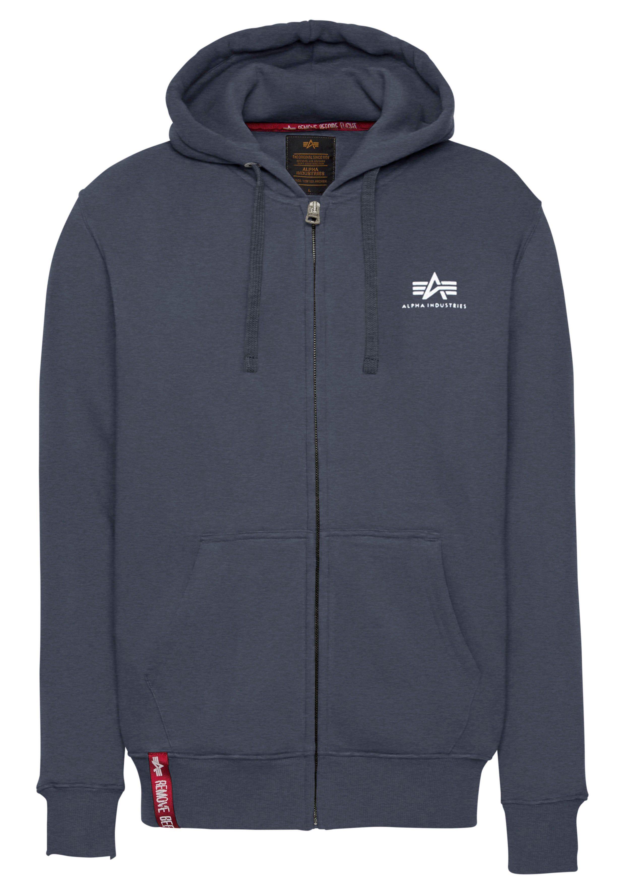 Alpha Industries Capuchonsweatvest Basic Zip Hoody SL
