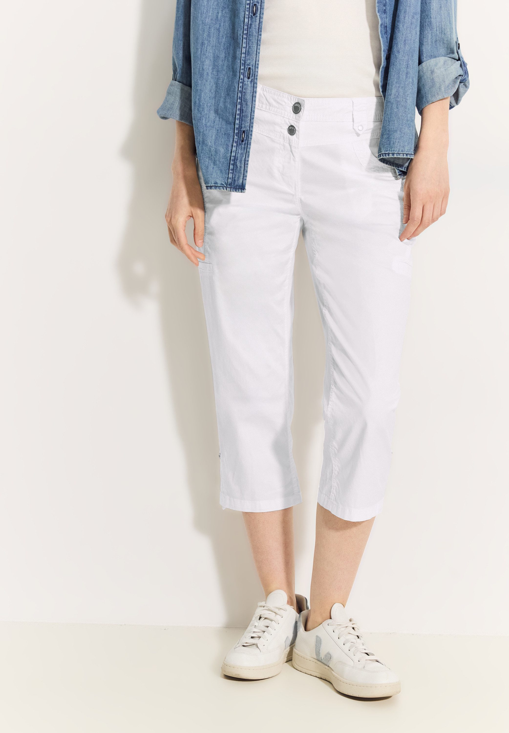 Cecil 3 4 broek Stijl New York in cargo-optiek