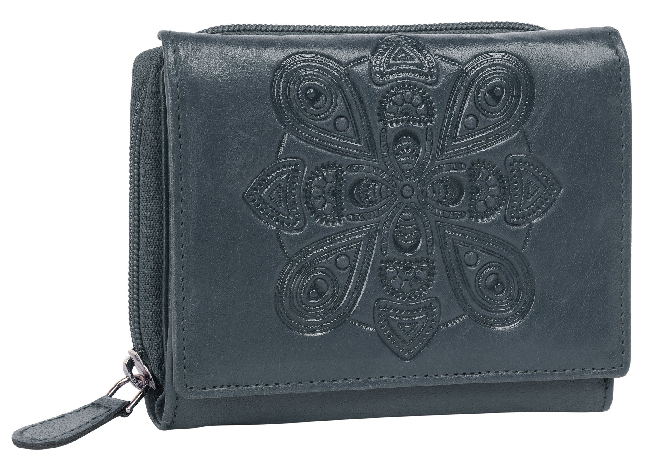 Bruno Banani Portemonnee Mandala echt leder