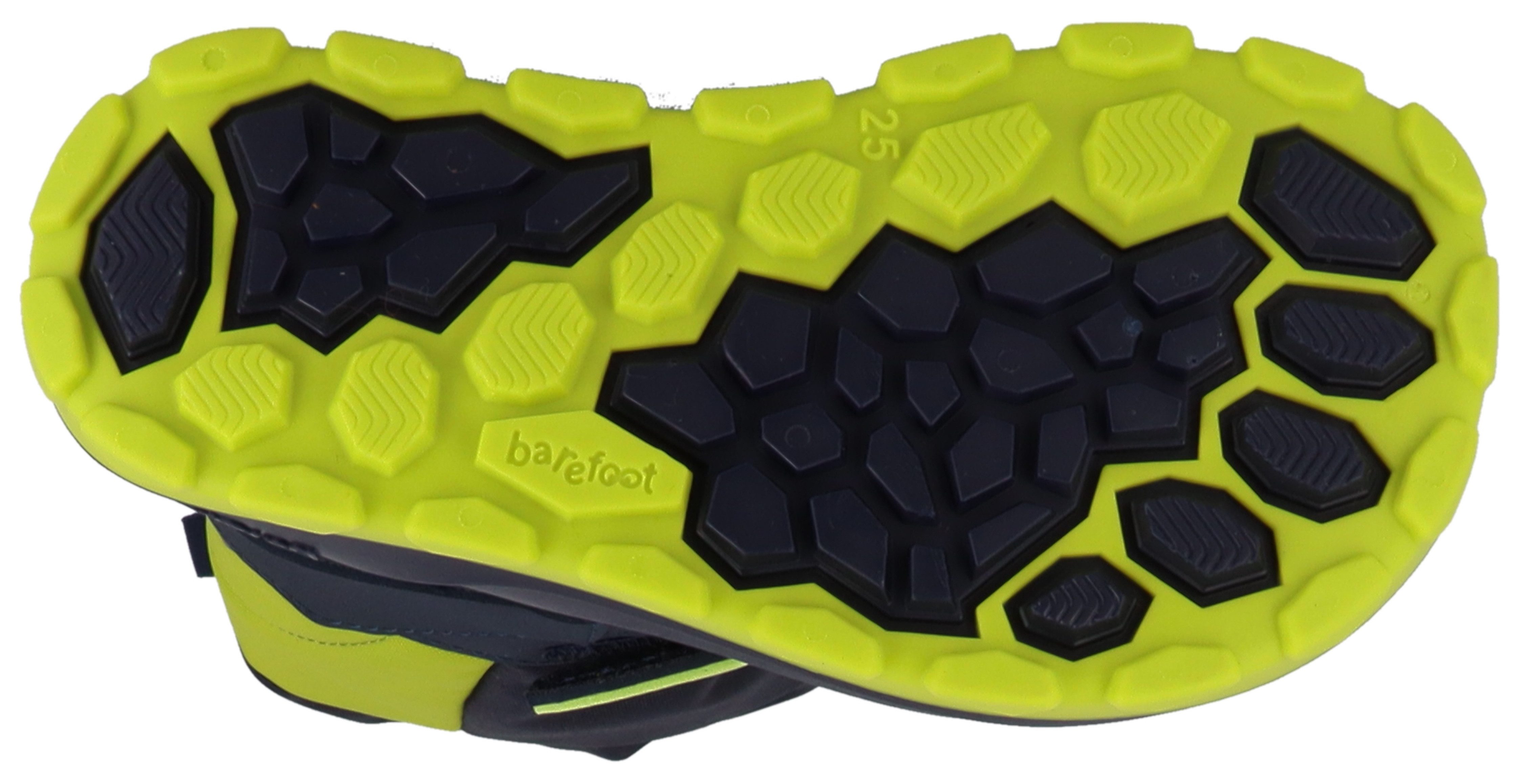Lurchi Barefootschoenen Barefootschoen, klittenbandboots met warme voering, maatsjabloon om te downloaden