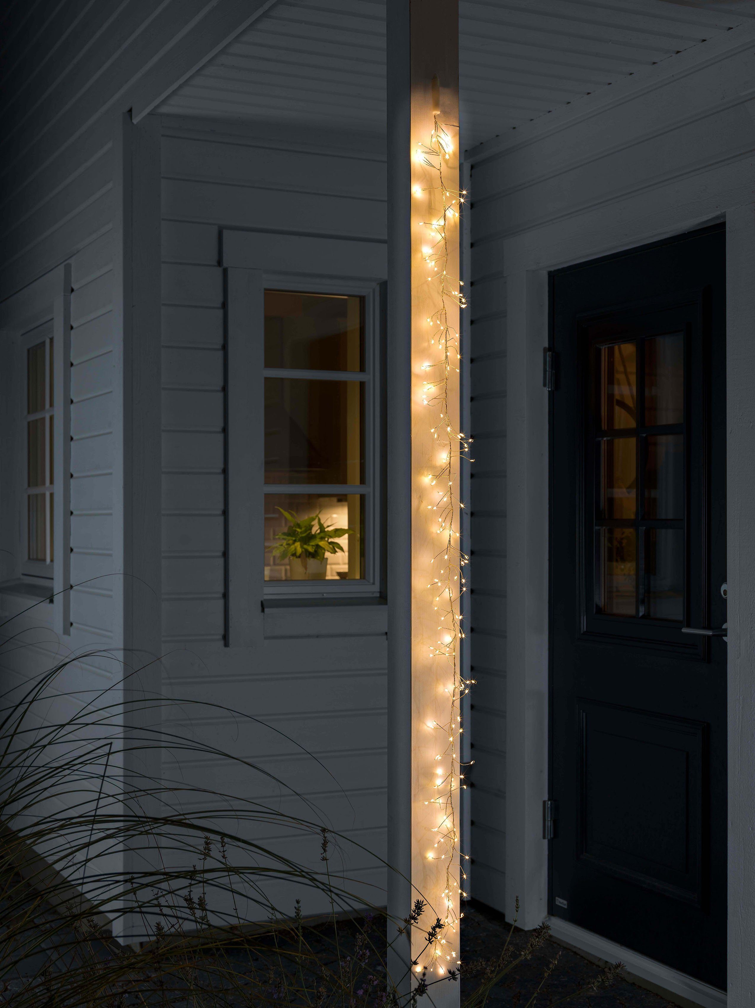 KONSTSMIDE Led-lichtsnoer Kerstversiering buiten Micro-led-clusterverlichting Cluster, met haspel (1 stuk)