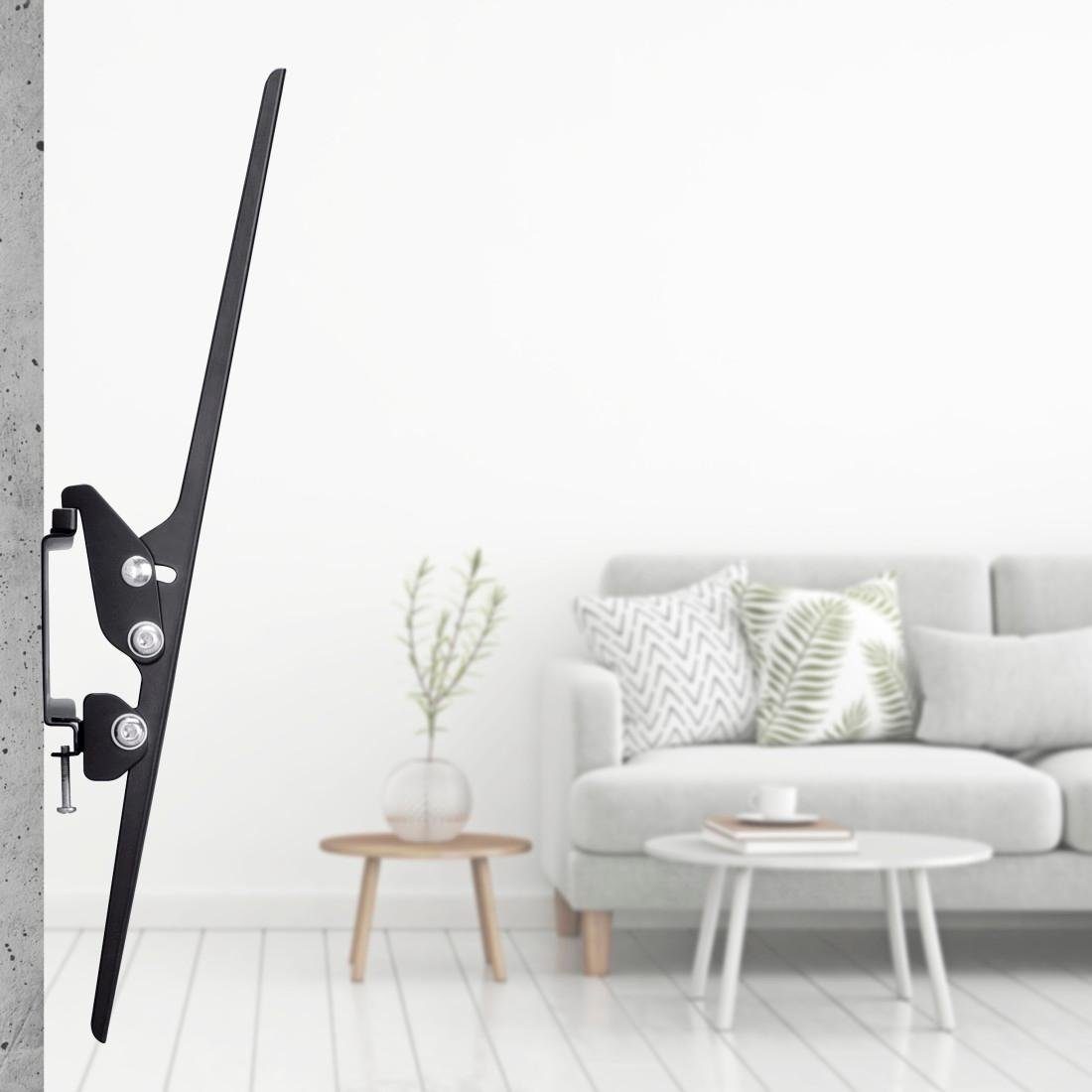Hama Tv-wandhouder TILT, zwart, 81-191 cm (32"-75"), 43",50",55",65"