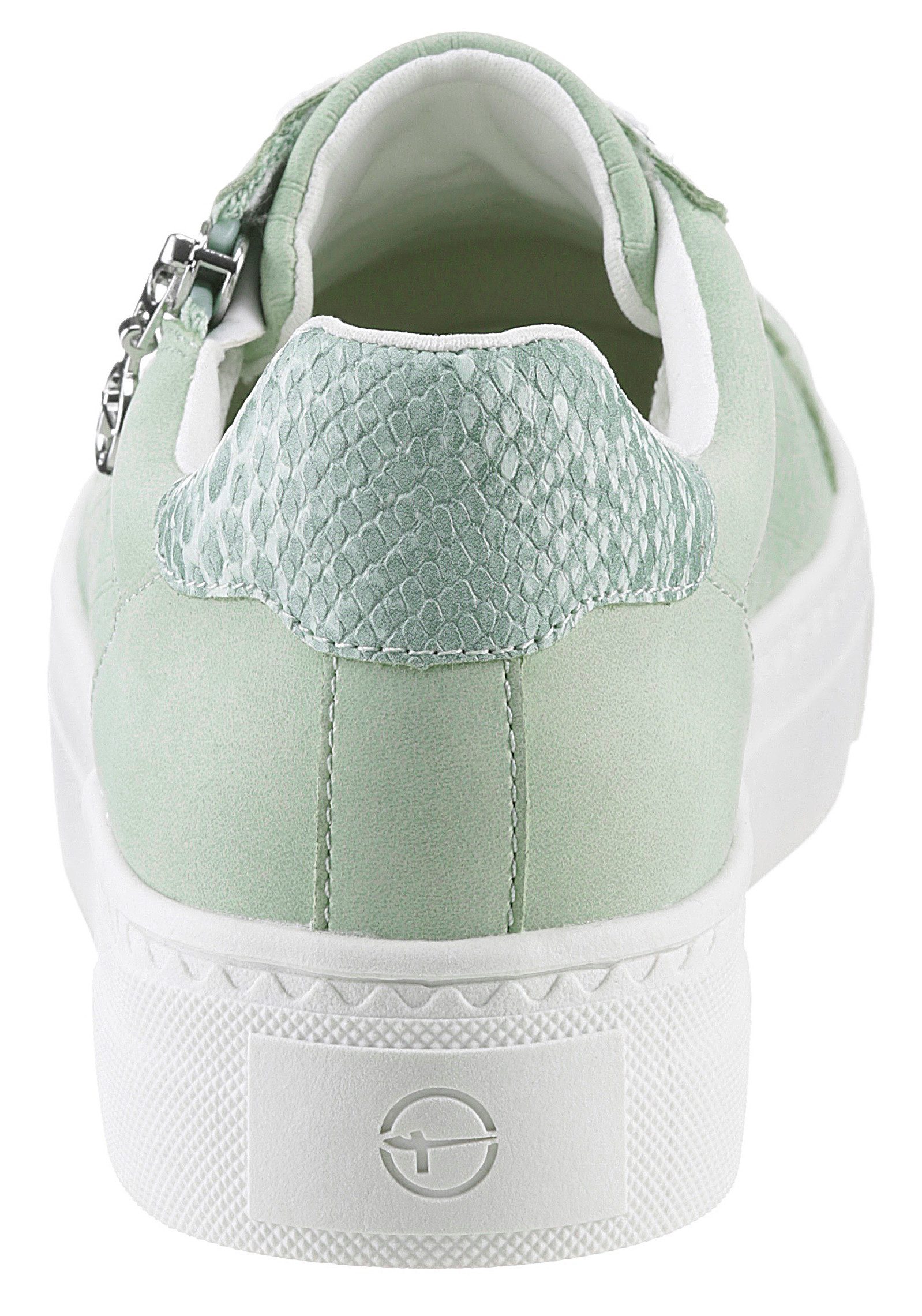 Tamaris Plateausneakers , vrijetijdsschoen, halfschoen, veterschoen met gepolsterde schacht