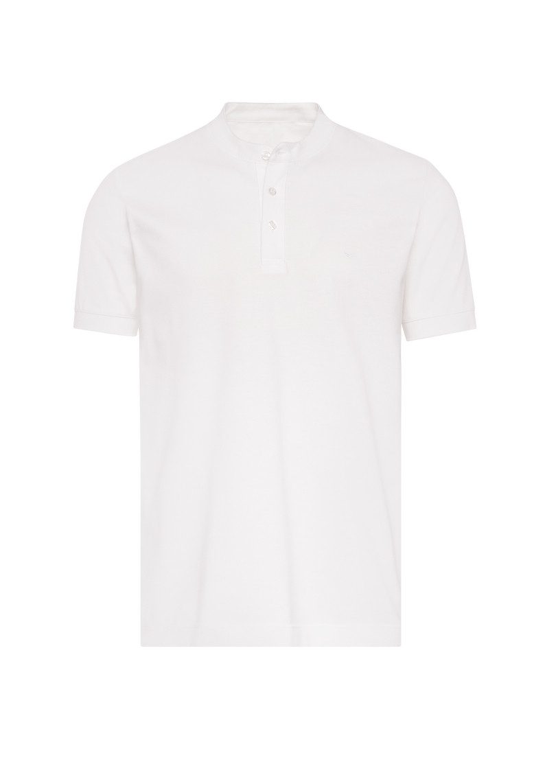 Trigema Poloshirt TRIGEMA poloshirt met staande kraag (1-delig)