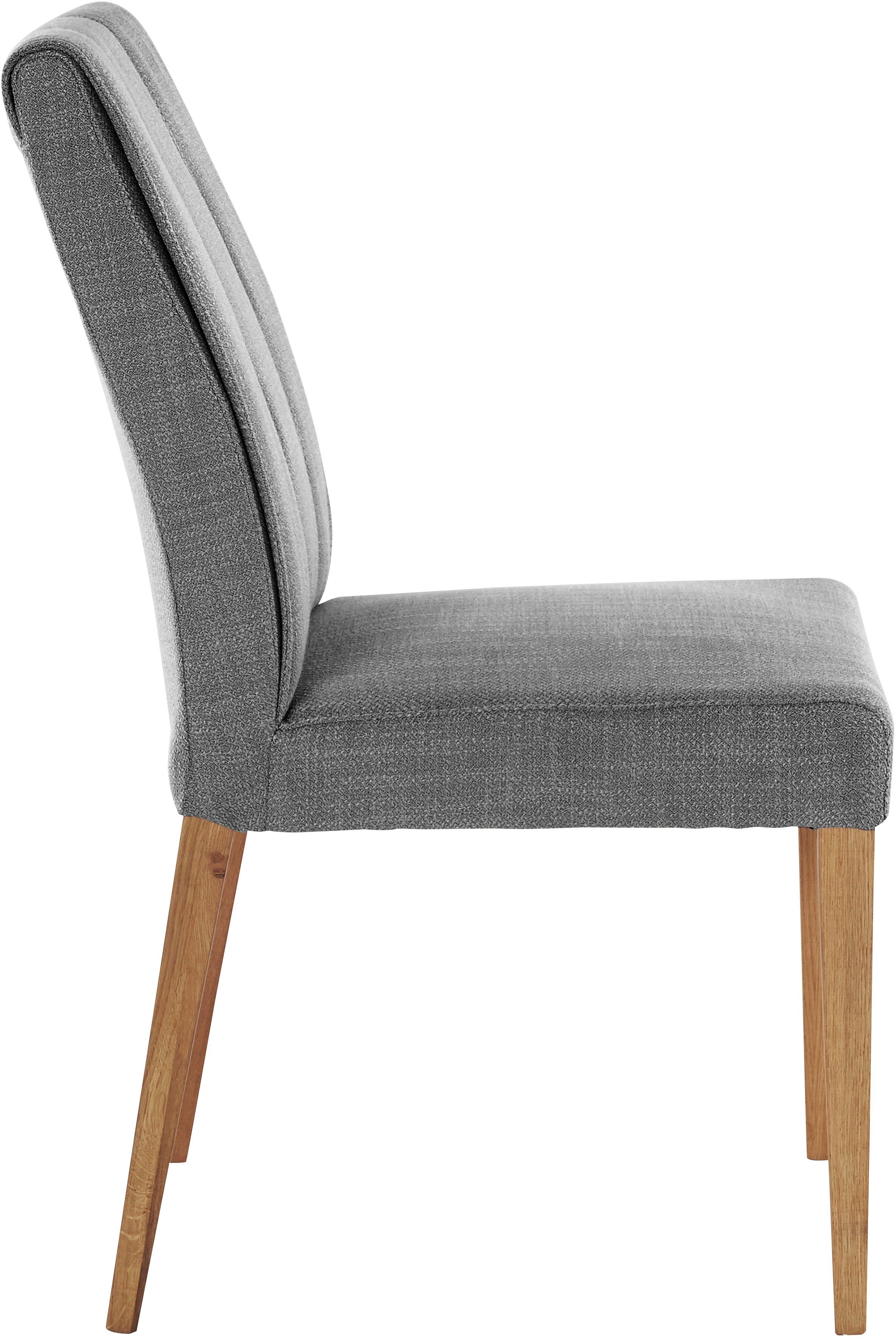 INOSIGN Eetkamerstoel Rugleuning met stiksels (2 stuks)
