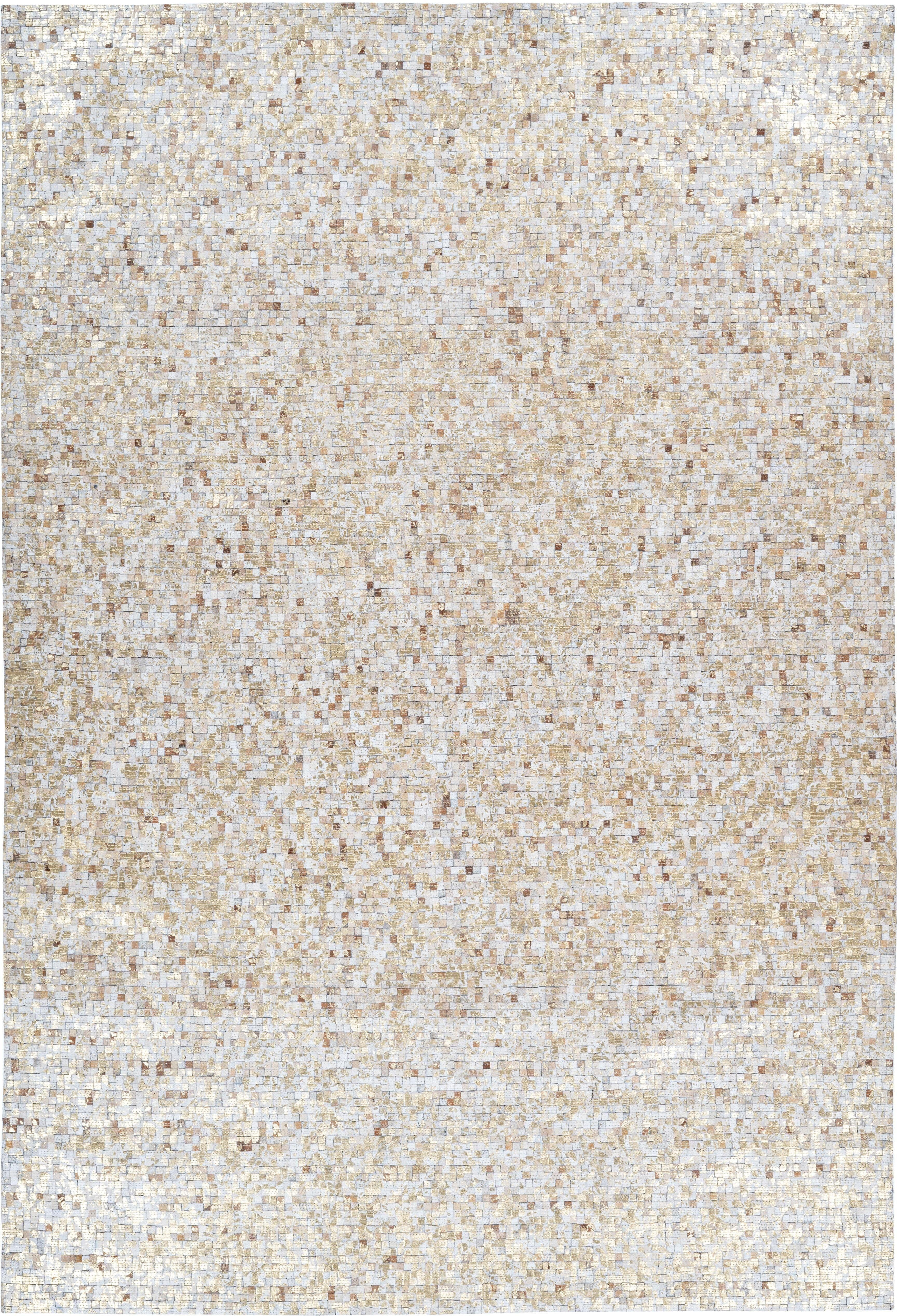 calo-deluxe Vachtvloerkleed Vezzana 615 echte runderhuid, woonkamer dieren vloerkleden maat 80 cm x 150 cm x 5 mm beige