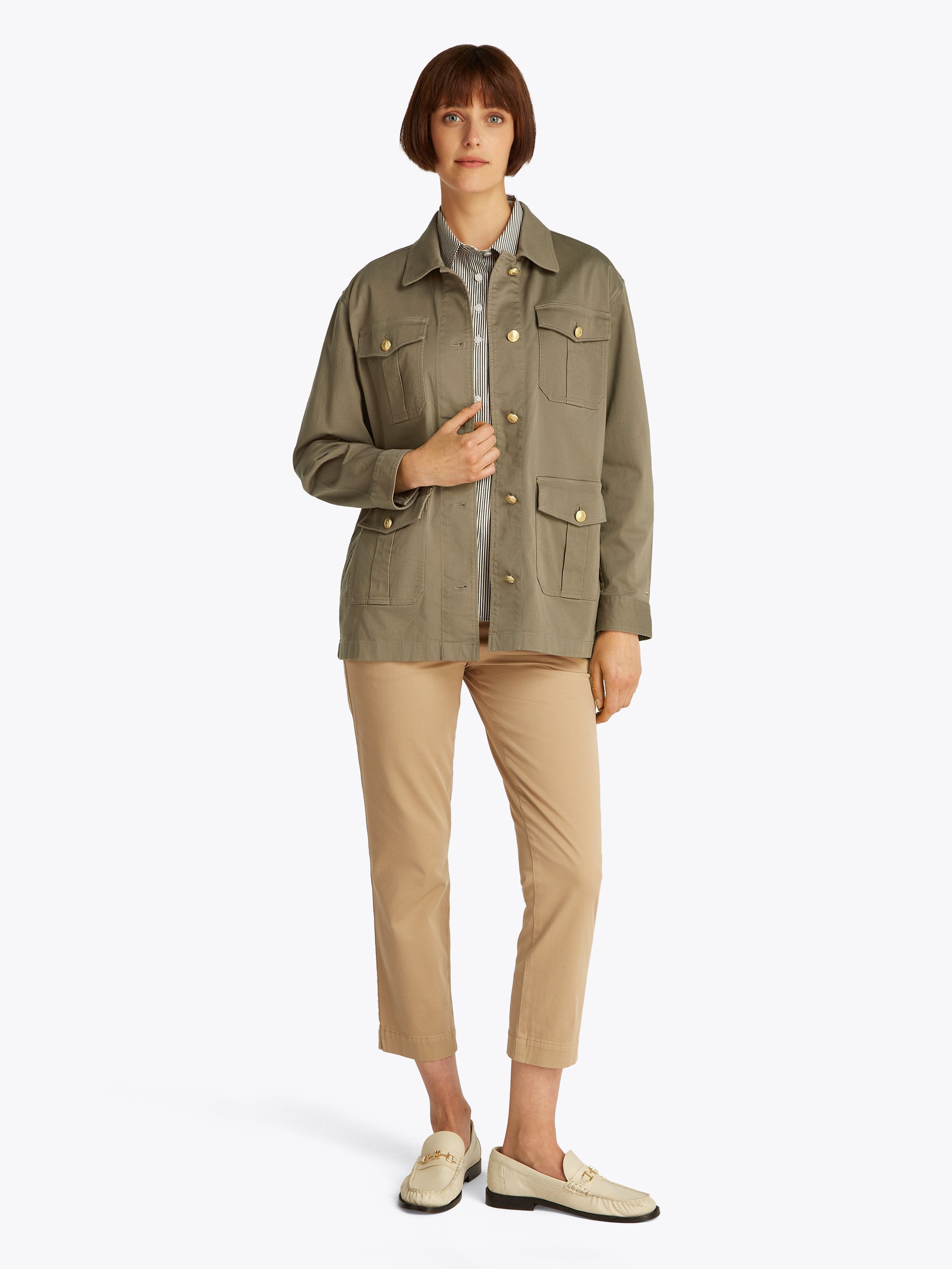Tommy Hilfiger Outdoorjack GOLD BUTTON UTILITY JACKET