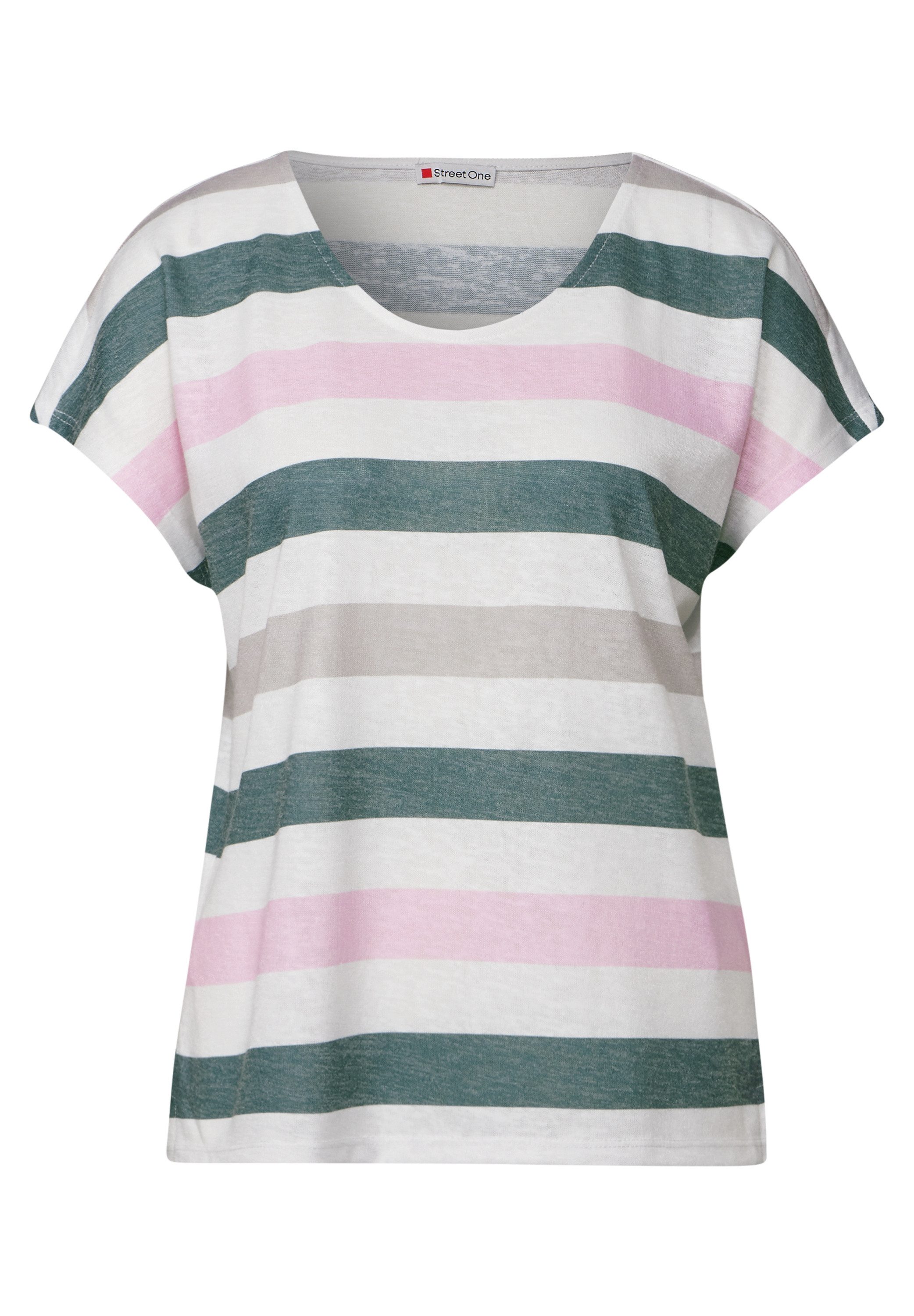 STREET ONE Shirttop met streepmotief