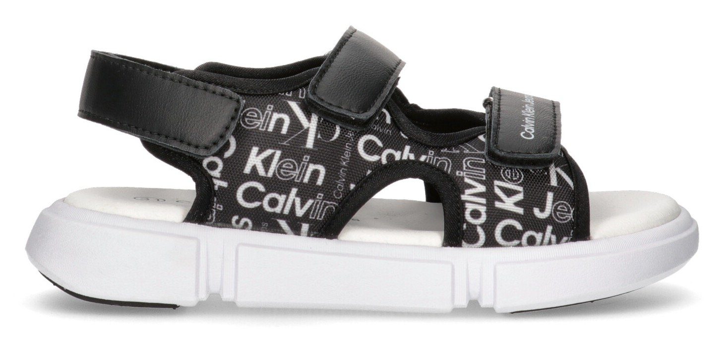 Calvin Klein Sandalen VELCRO SANDAL zomerschoen, klittenbandschoen, sandaal, met 3 klittenbandsluitingen