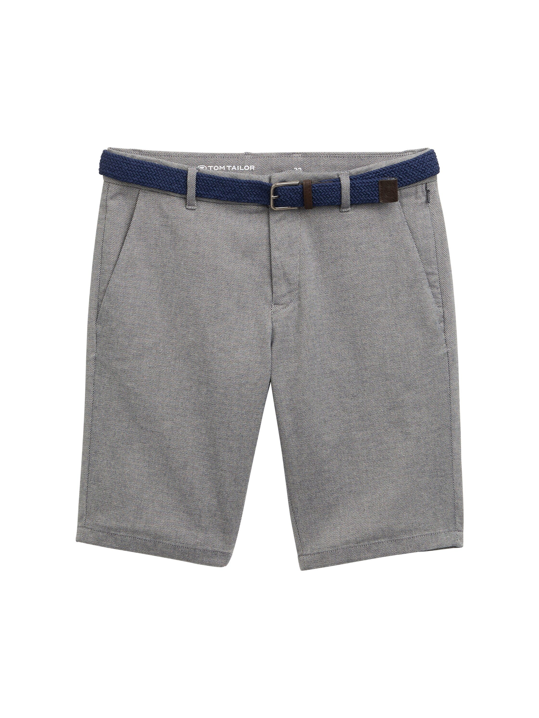 Tom Tailor Chino-short met riem