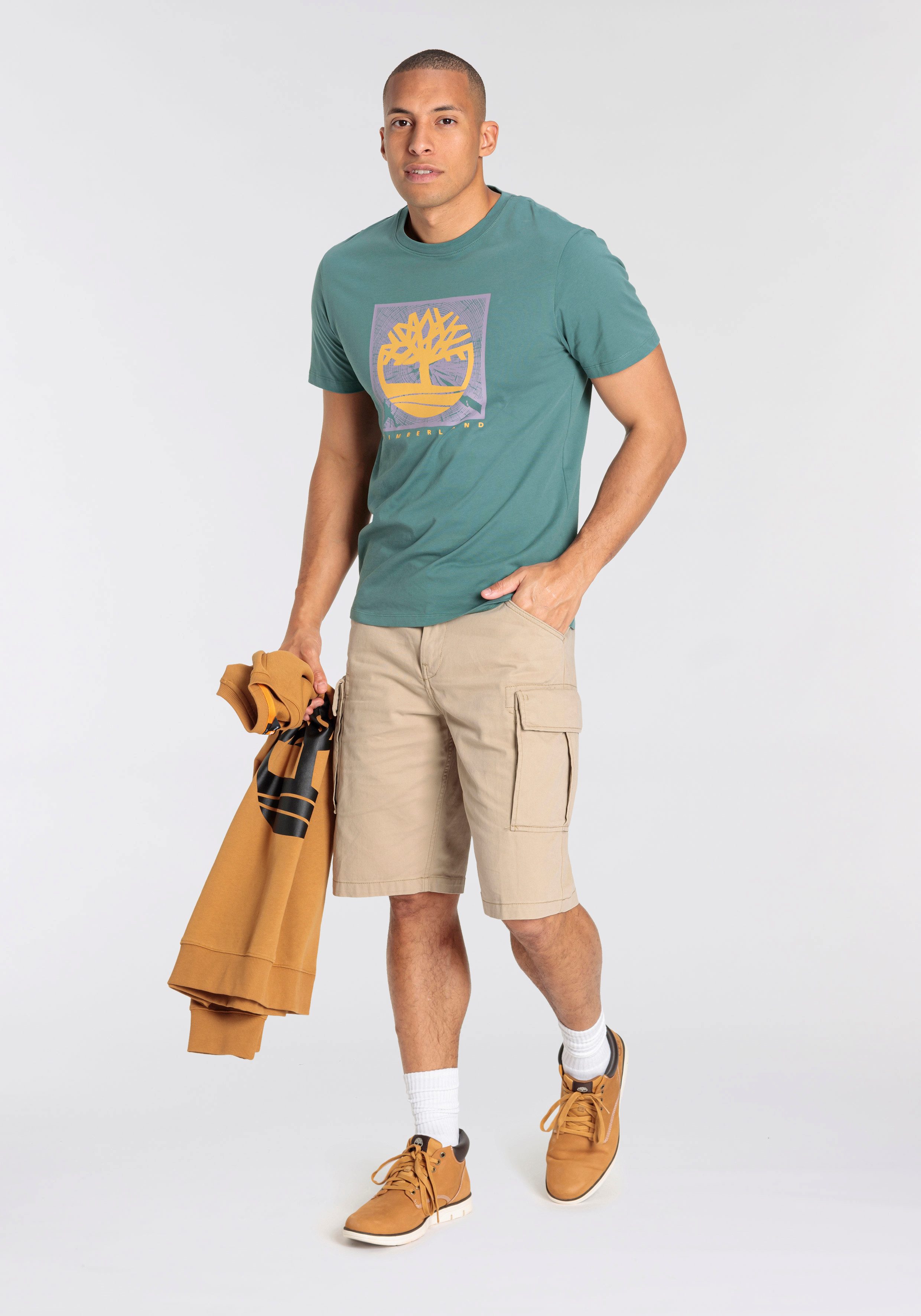 Timberland T-shirt Short Sleeve Front Graphic Tee