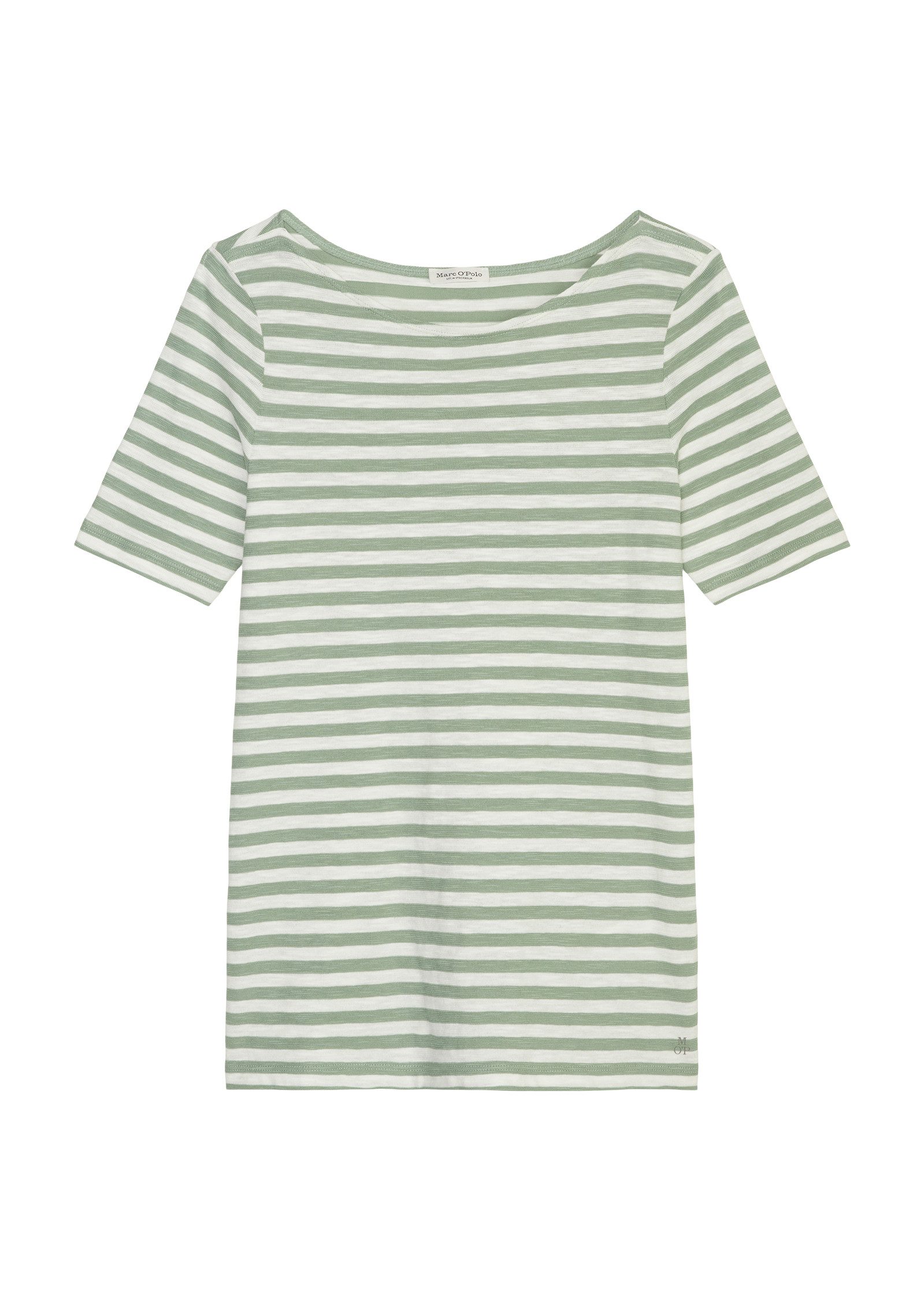 Marc O'Polo T-shirt met fijne strepen