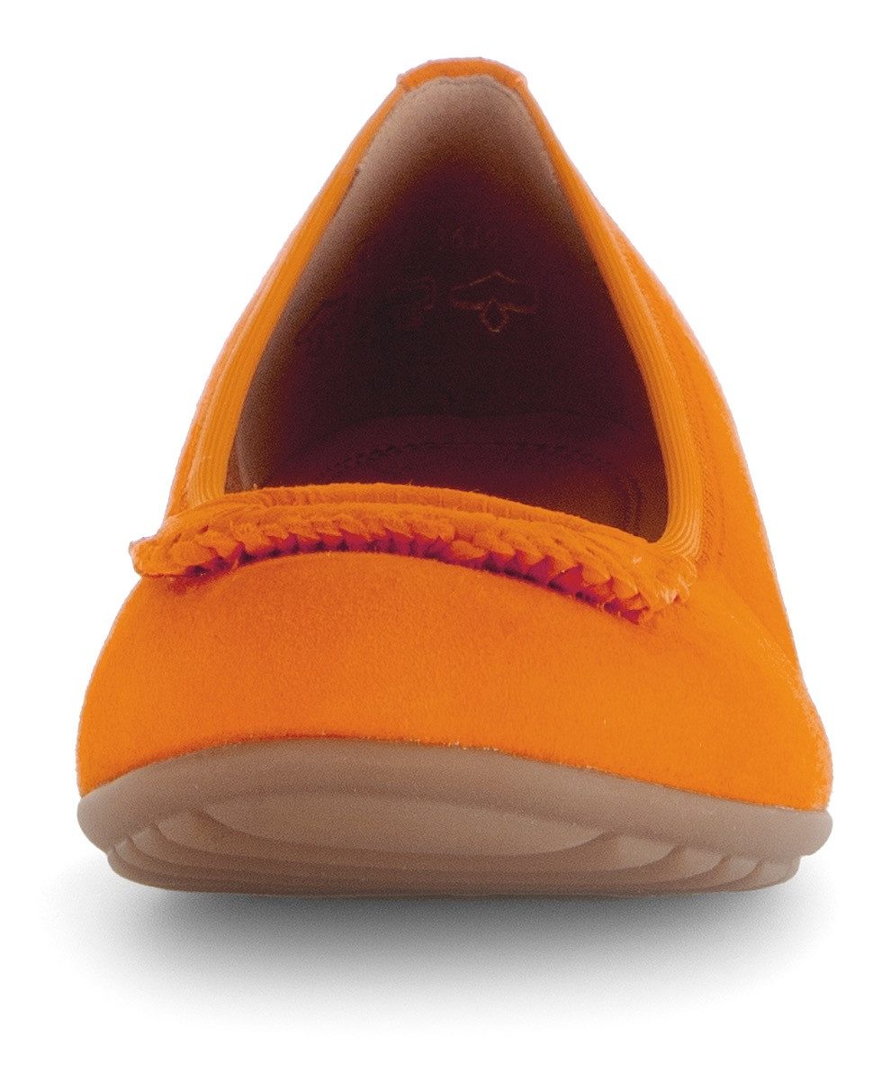 Gabor Ballerina's Florence , comfort schoen, zakelijke schoen, elastische afwerking, comfortbreedte g (= breed)