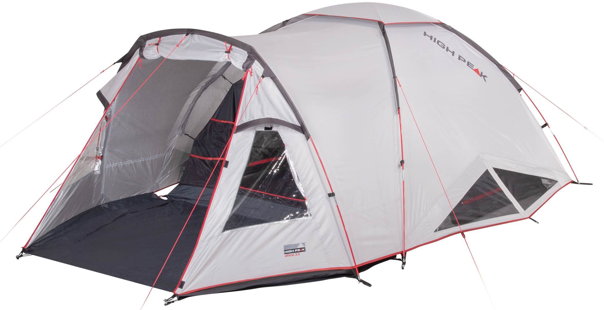 High Peak Koepeltent Tent Alfena 3.0 tenten grijs